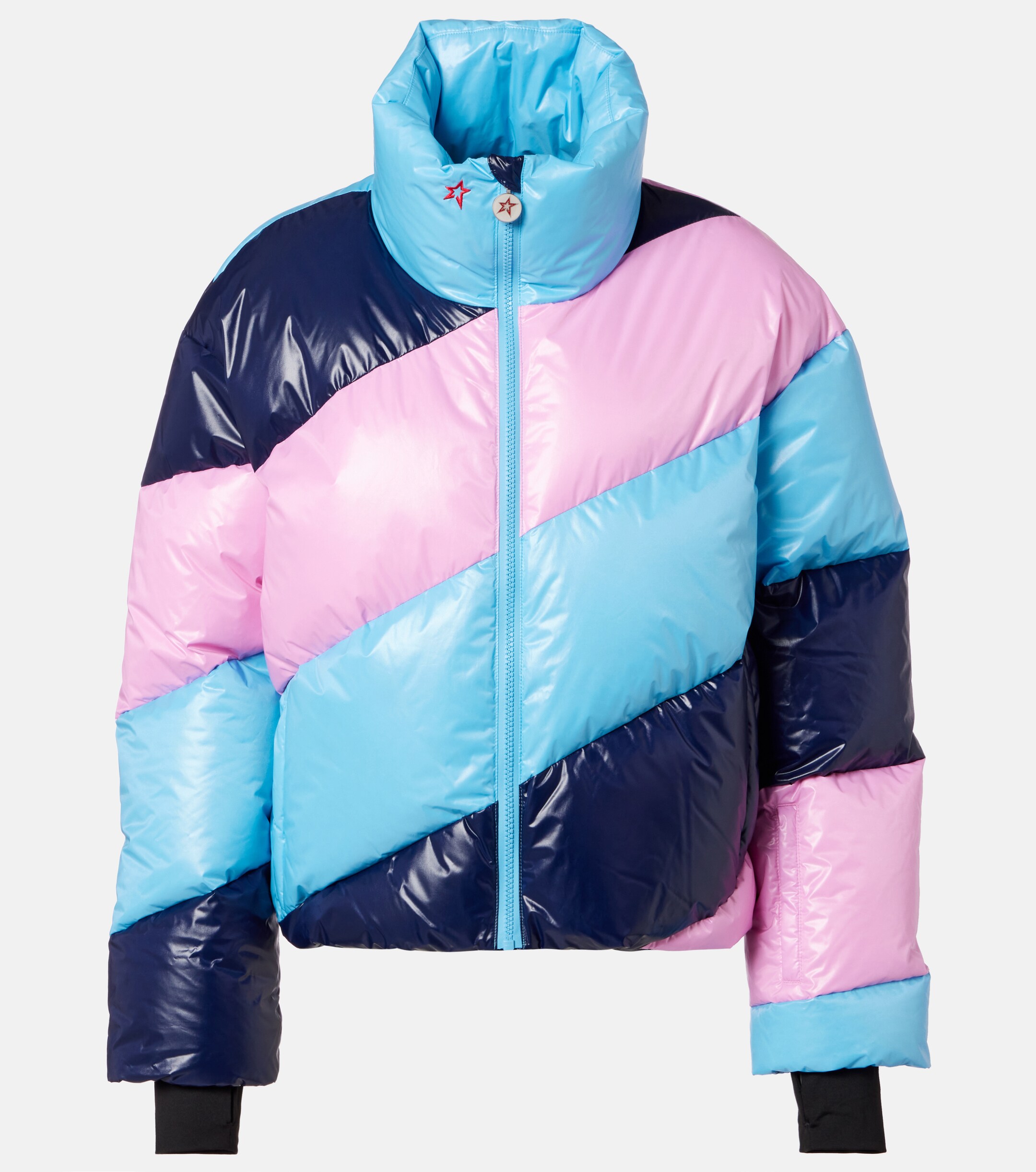 PERFECT MOMENT Perfect Moment Mojo striped down ski jacket