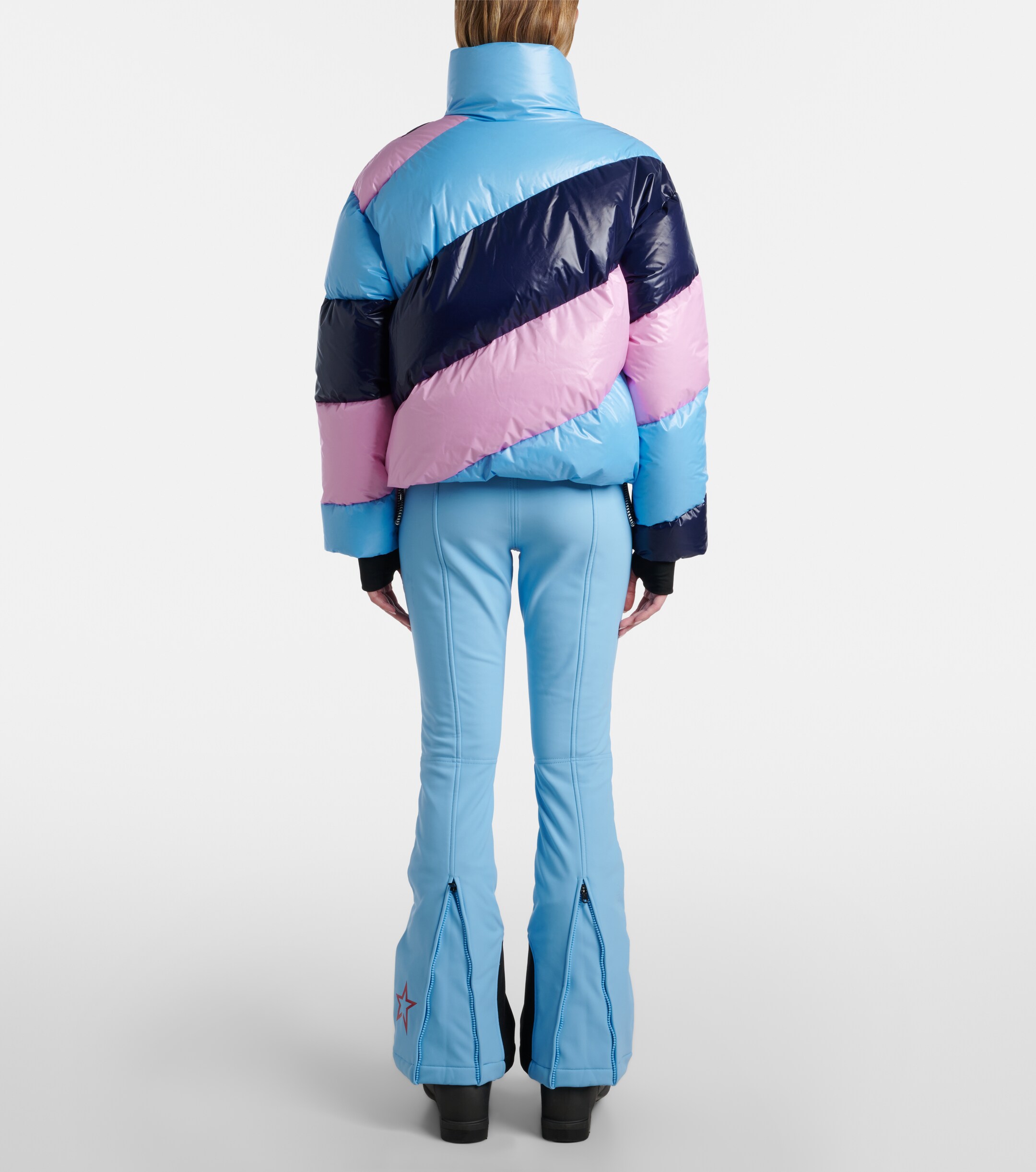 PERFECT MOMENT Perfect Moment Mojo striped down ski jacket