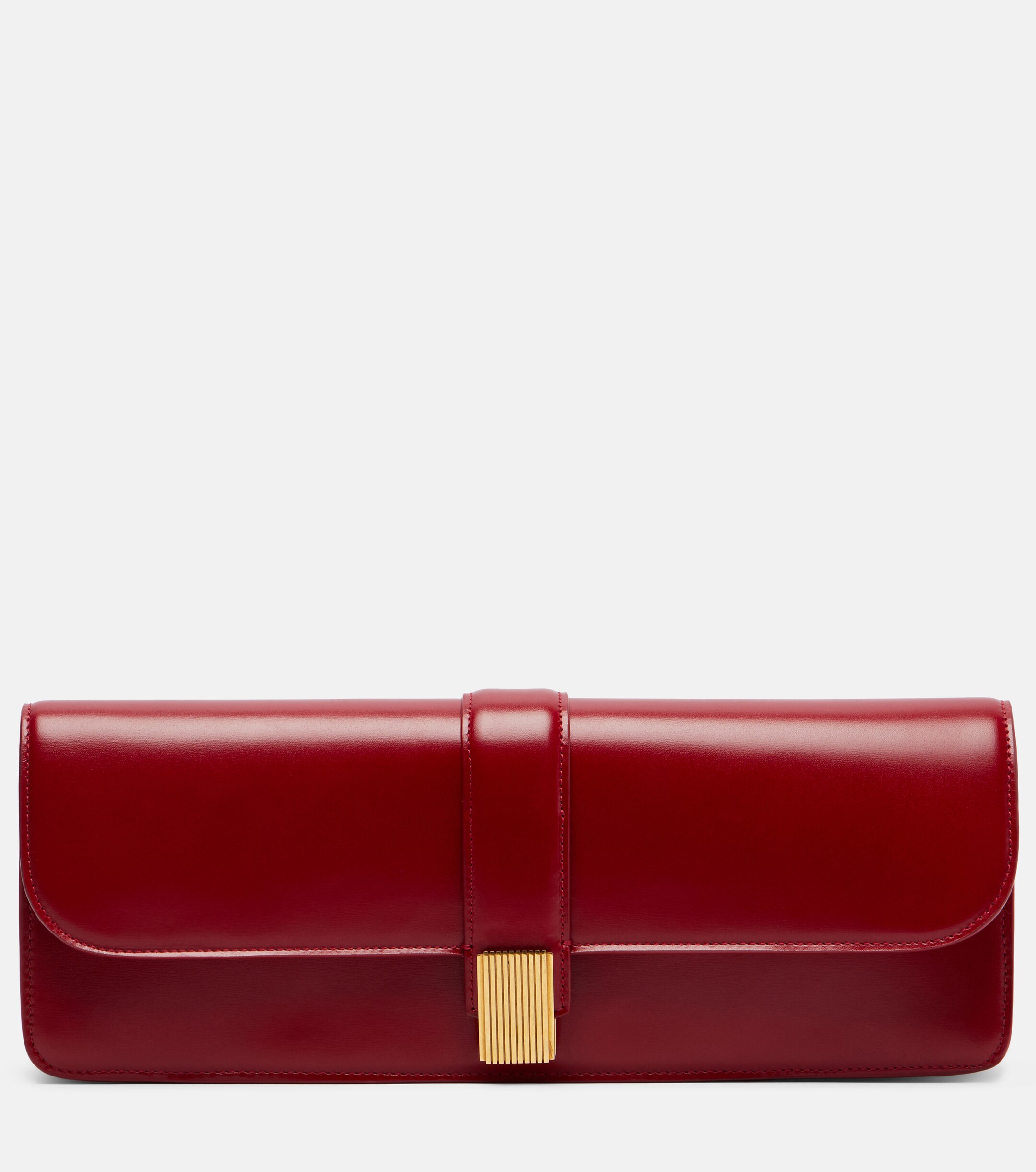 KHAITE Blake leather clutch