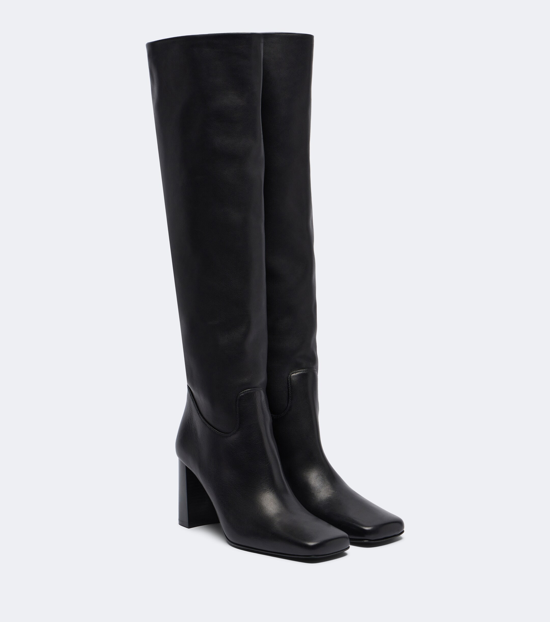 KHAITE Khaite Petra leather knee-high boots