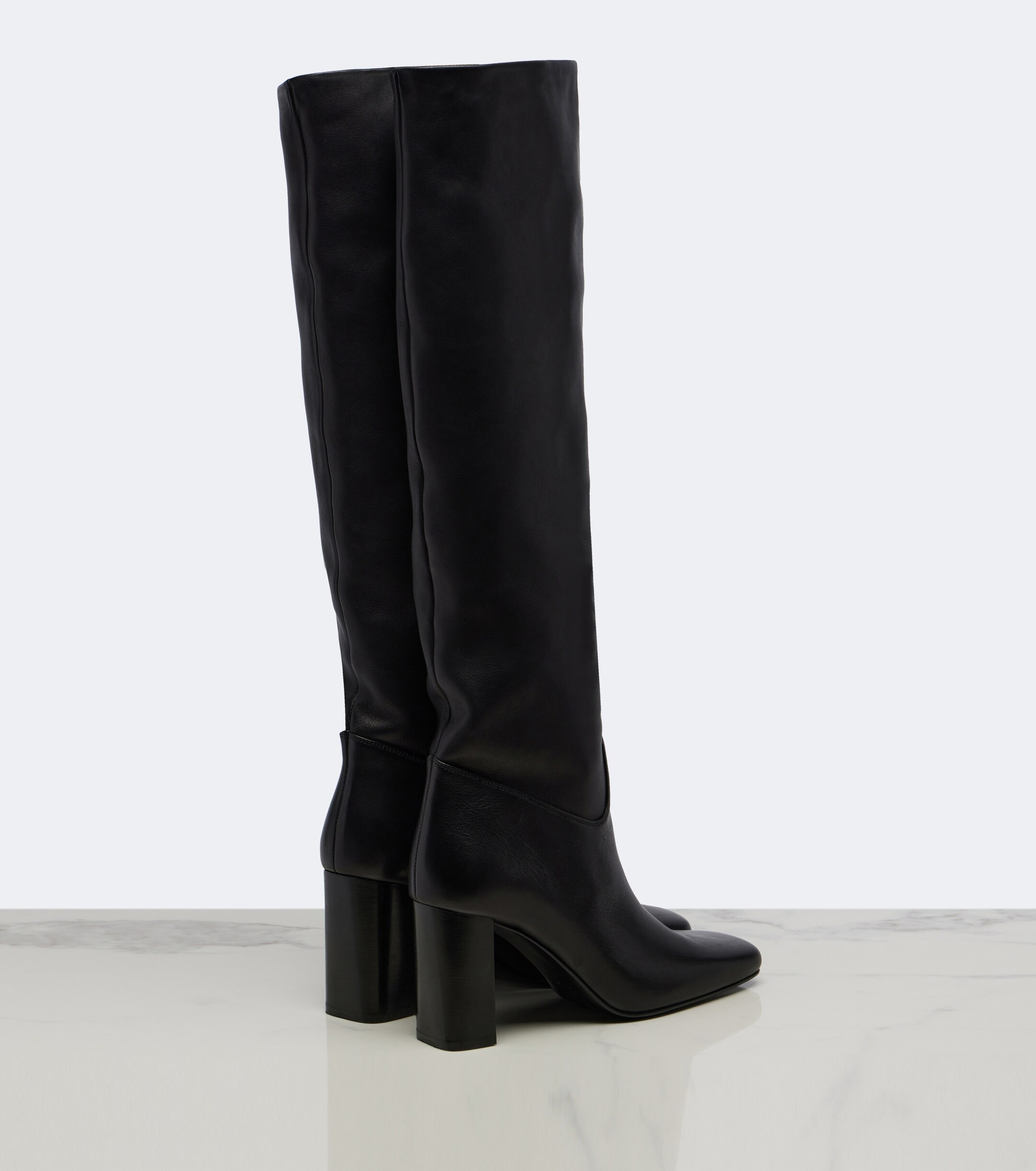 KHAITE Khaite Petra leather knee-high boots