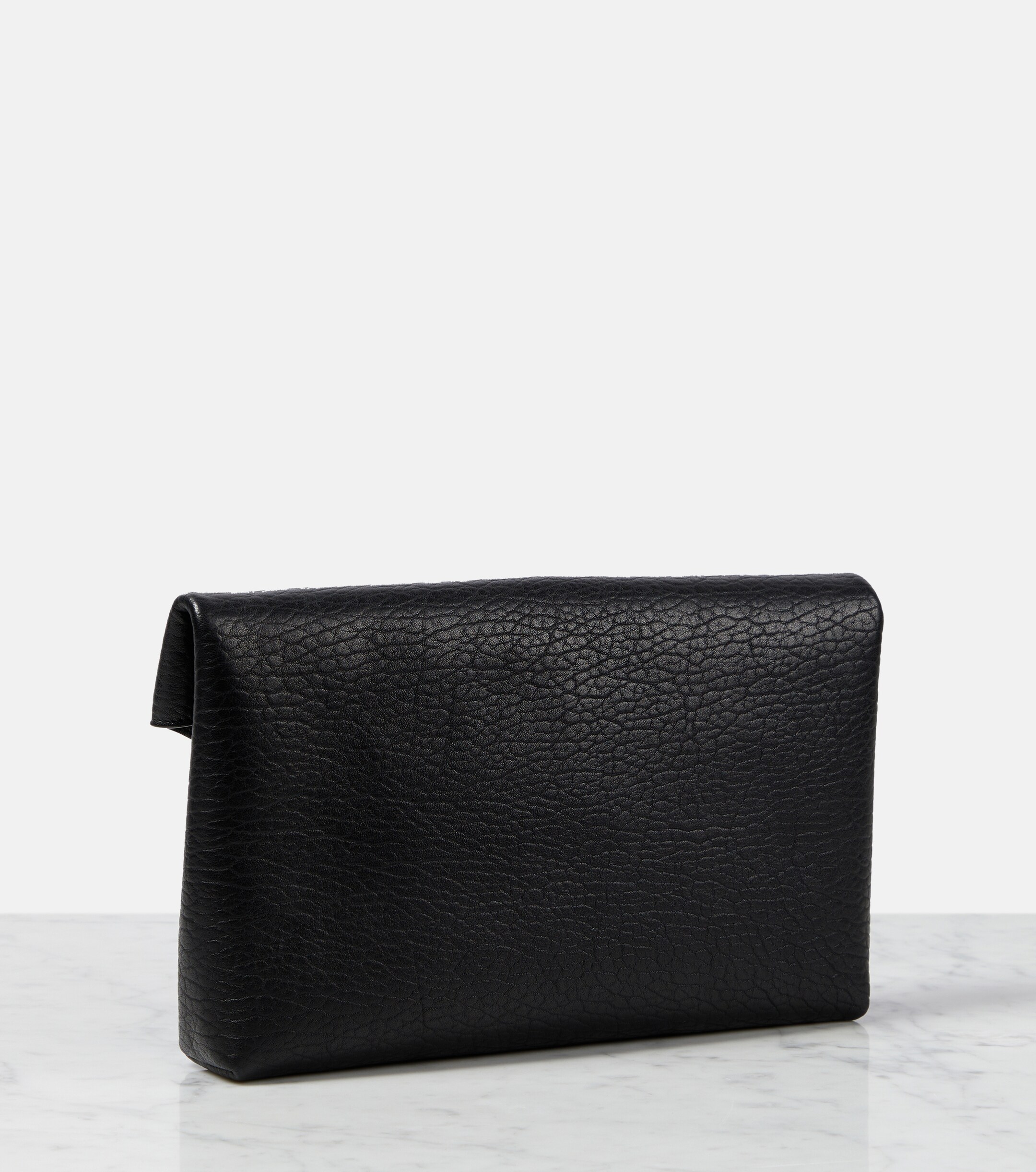 Saint Laurent Cassandre Large leather pouch