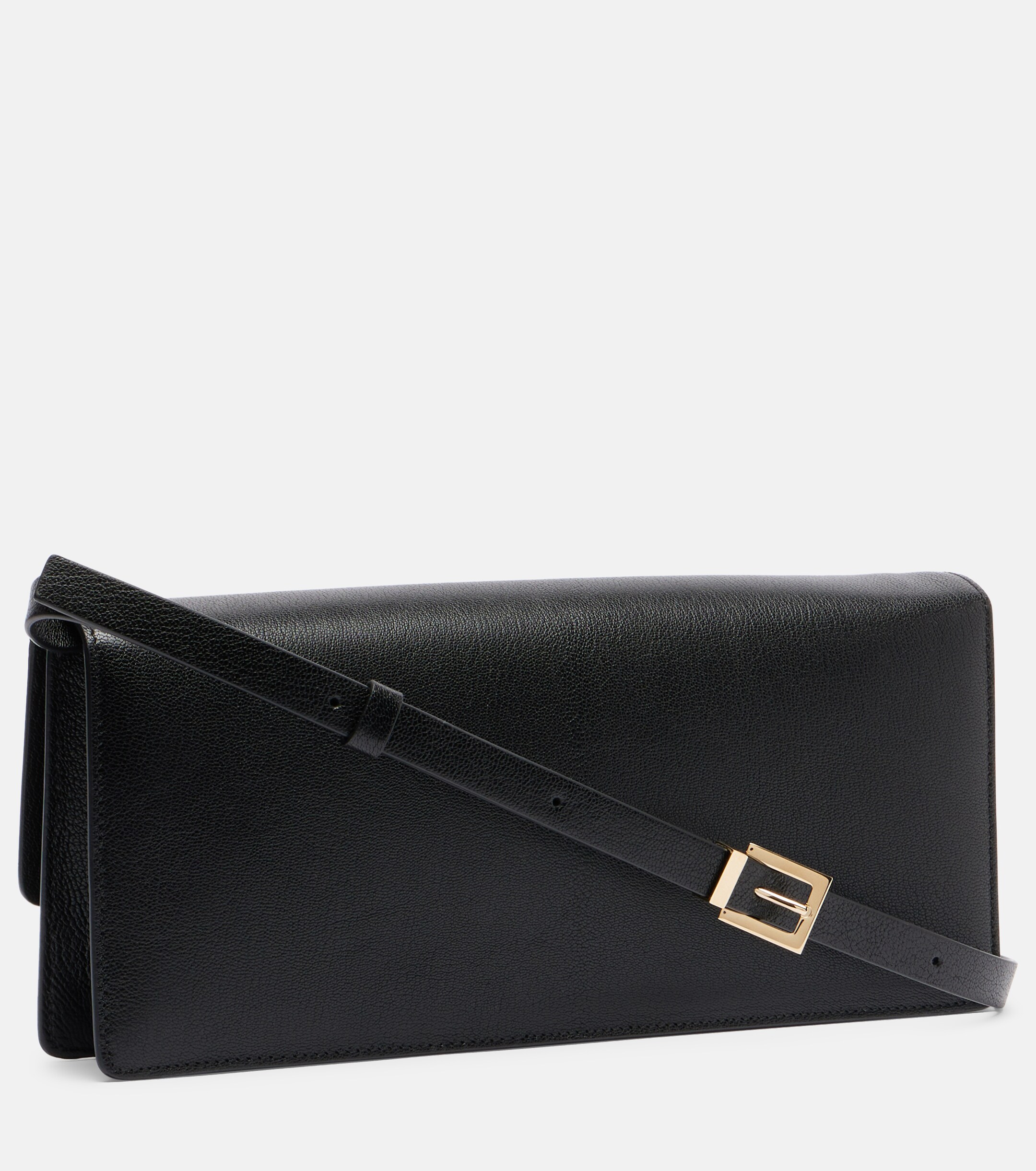 Tom Ford Double T leather shoulder bag