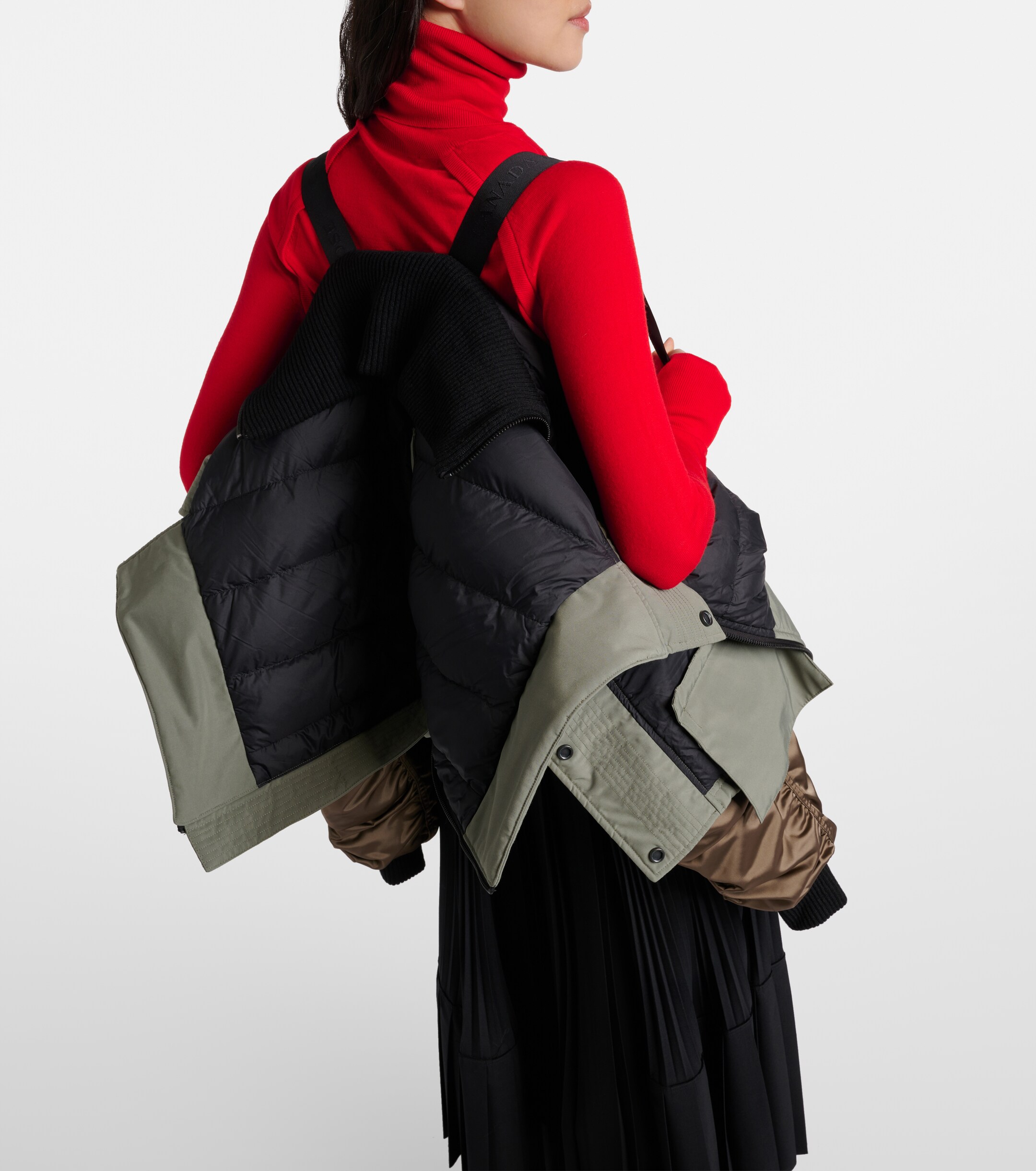 Canada Goose Claremont down bomber jacket thumbnail