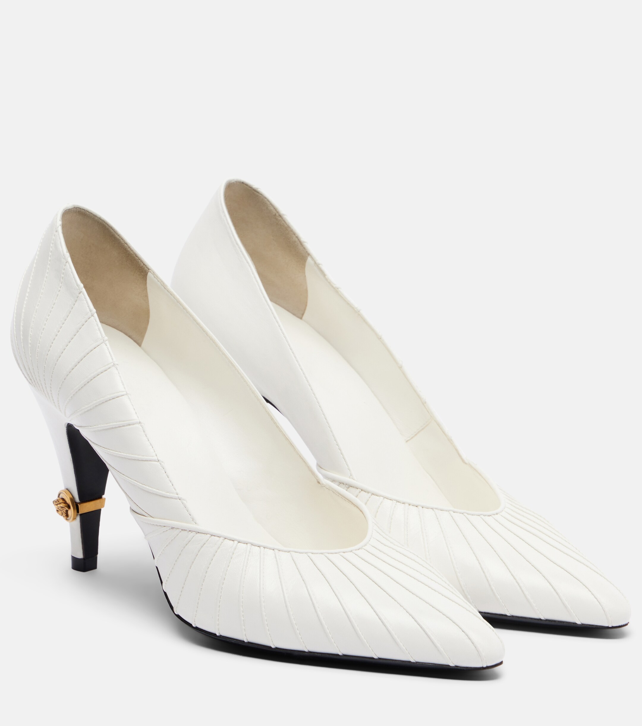 Versace Versace Medusa leather pumps