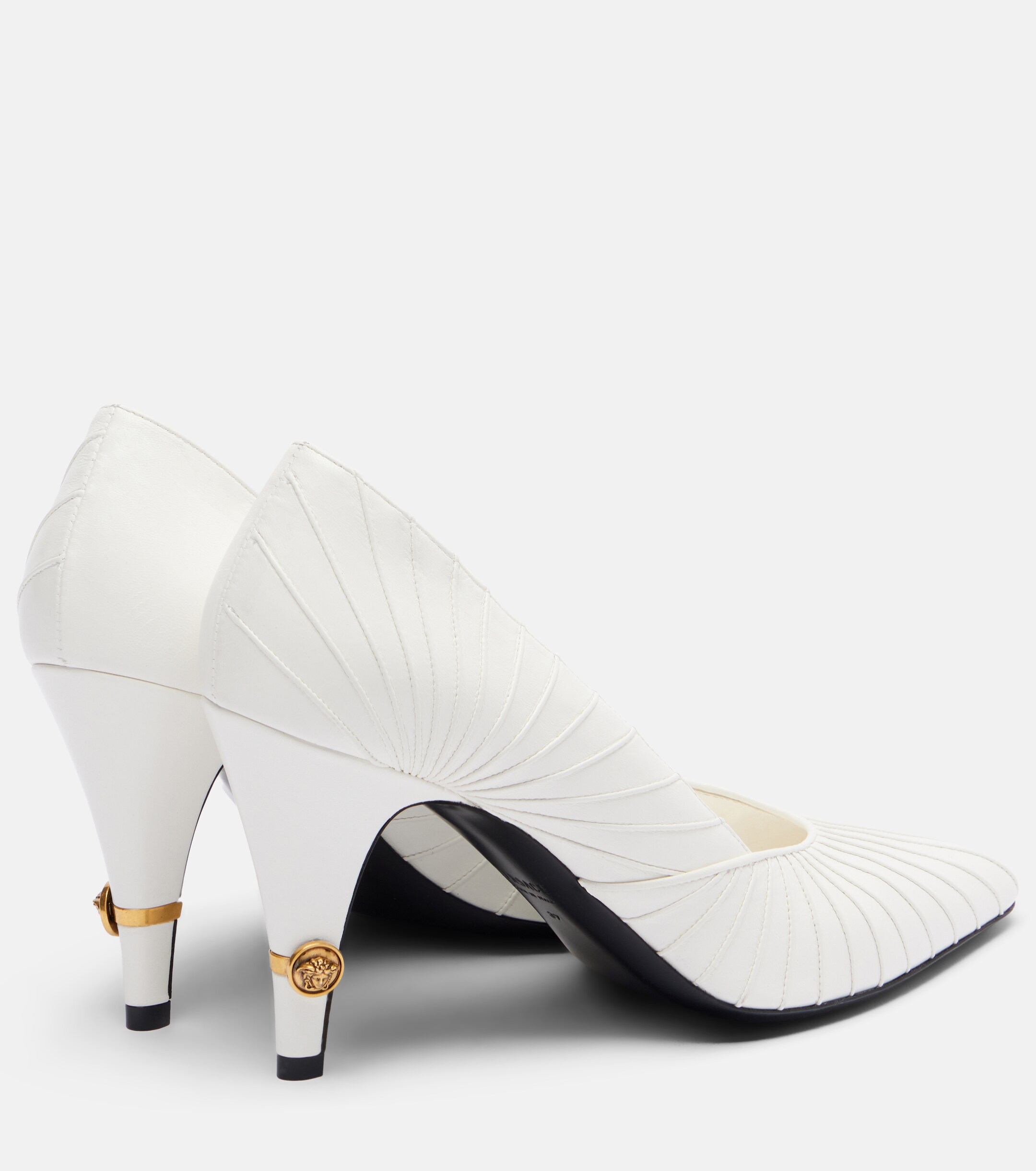 Versace Versace Medusa leather pumps