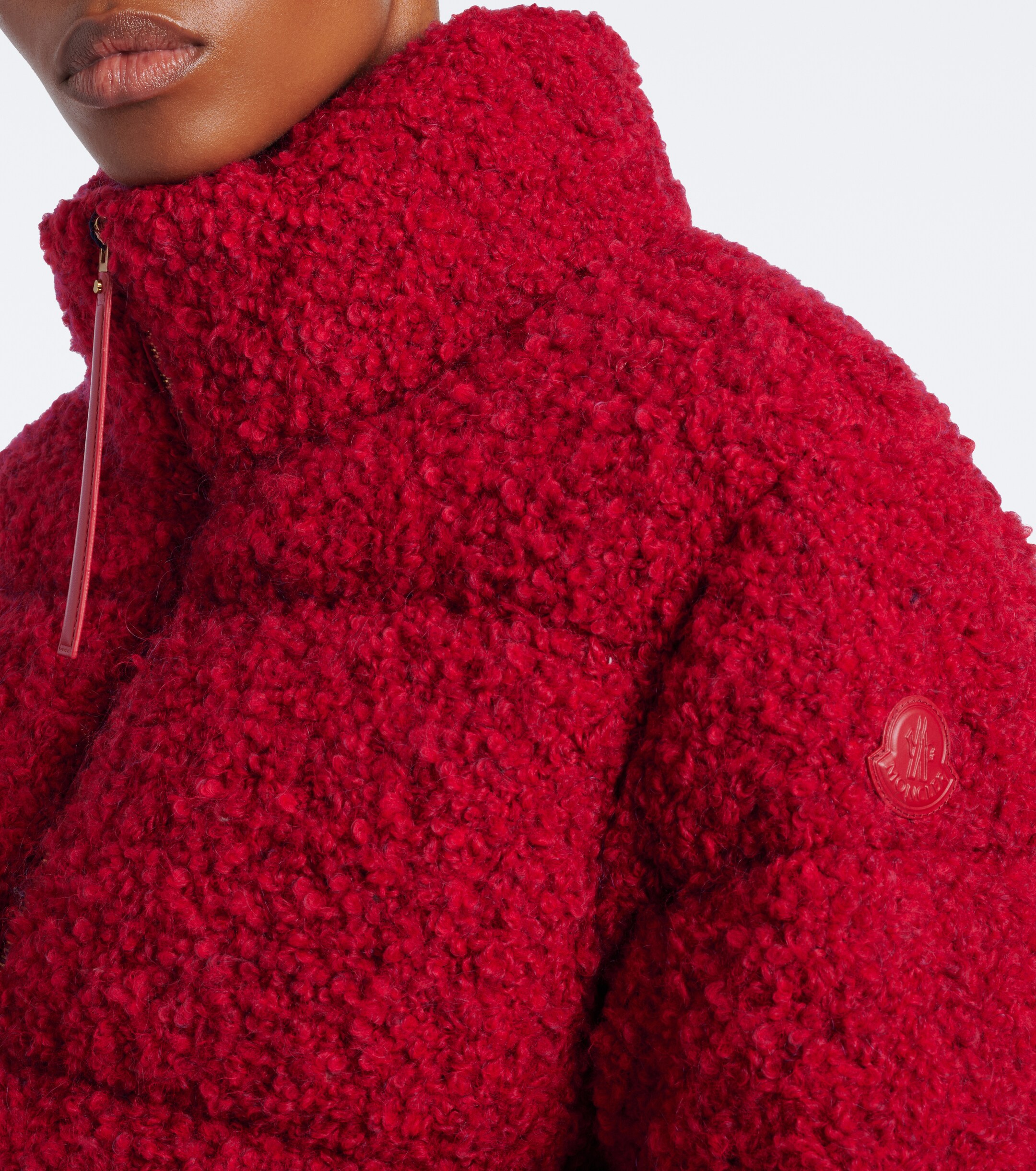 Moncler Moncler Trascendance bouclé down jacket