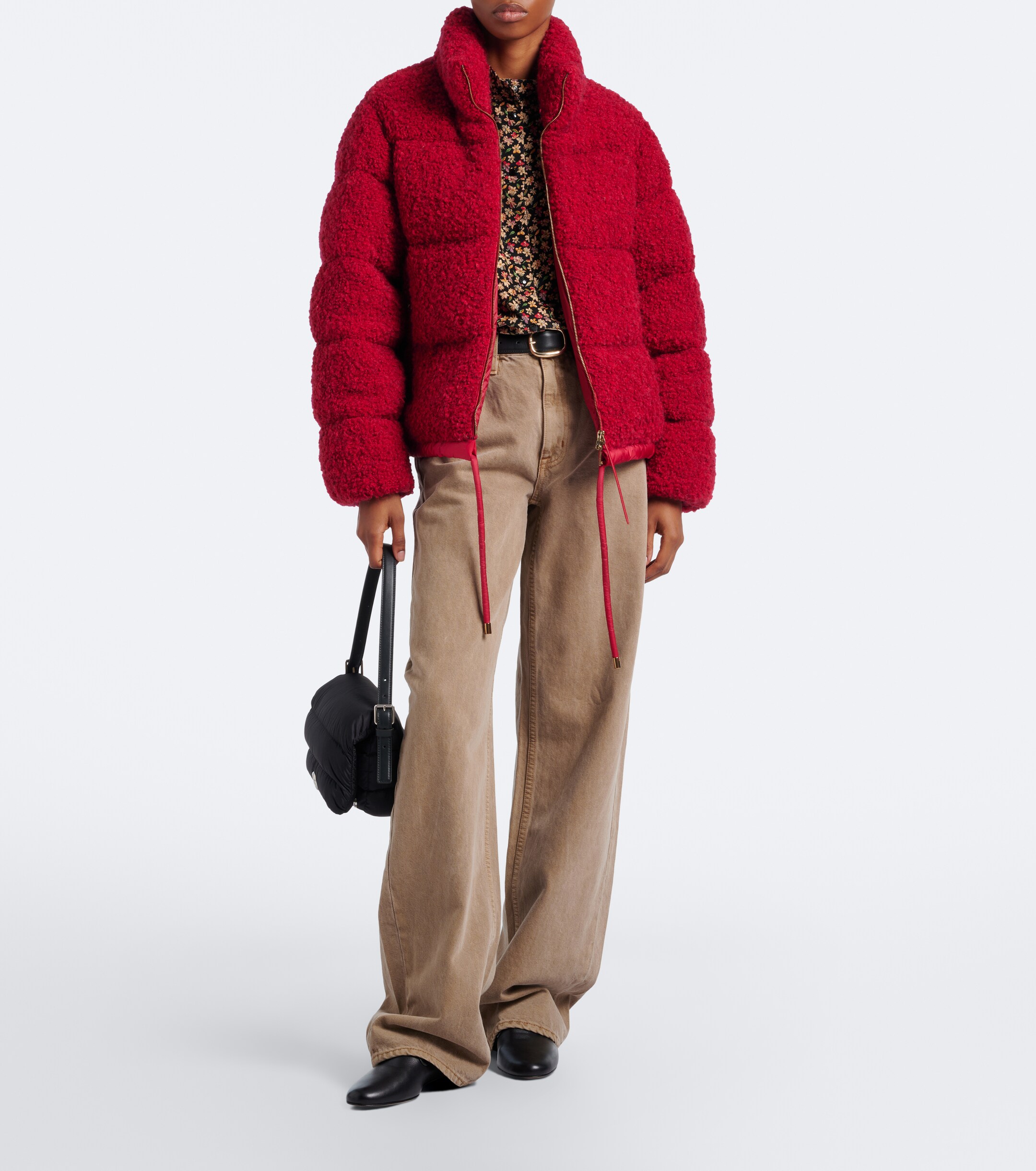 Moncler Moncler Trascendance bouclé down jacket