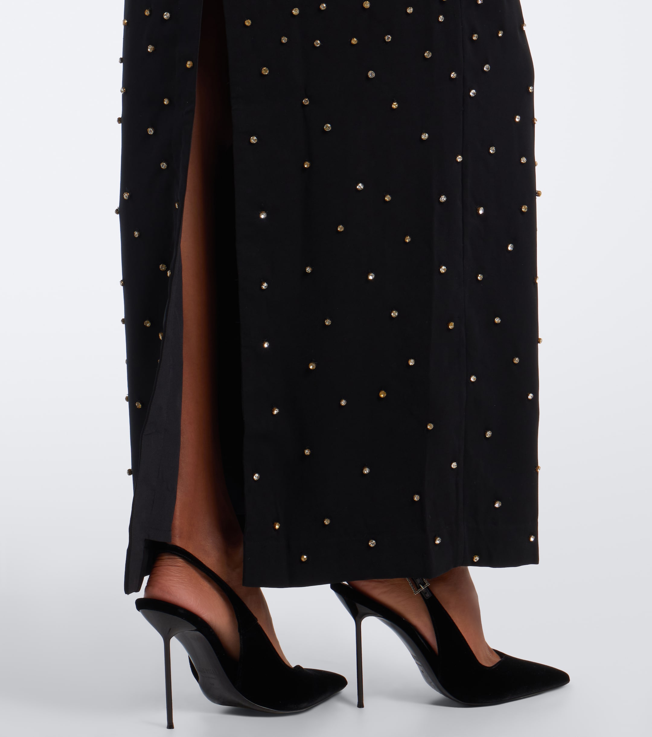 LA FUORI Là Fuori Nyx Constellation Bloom embellished gown