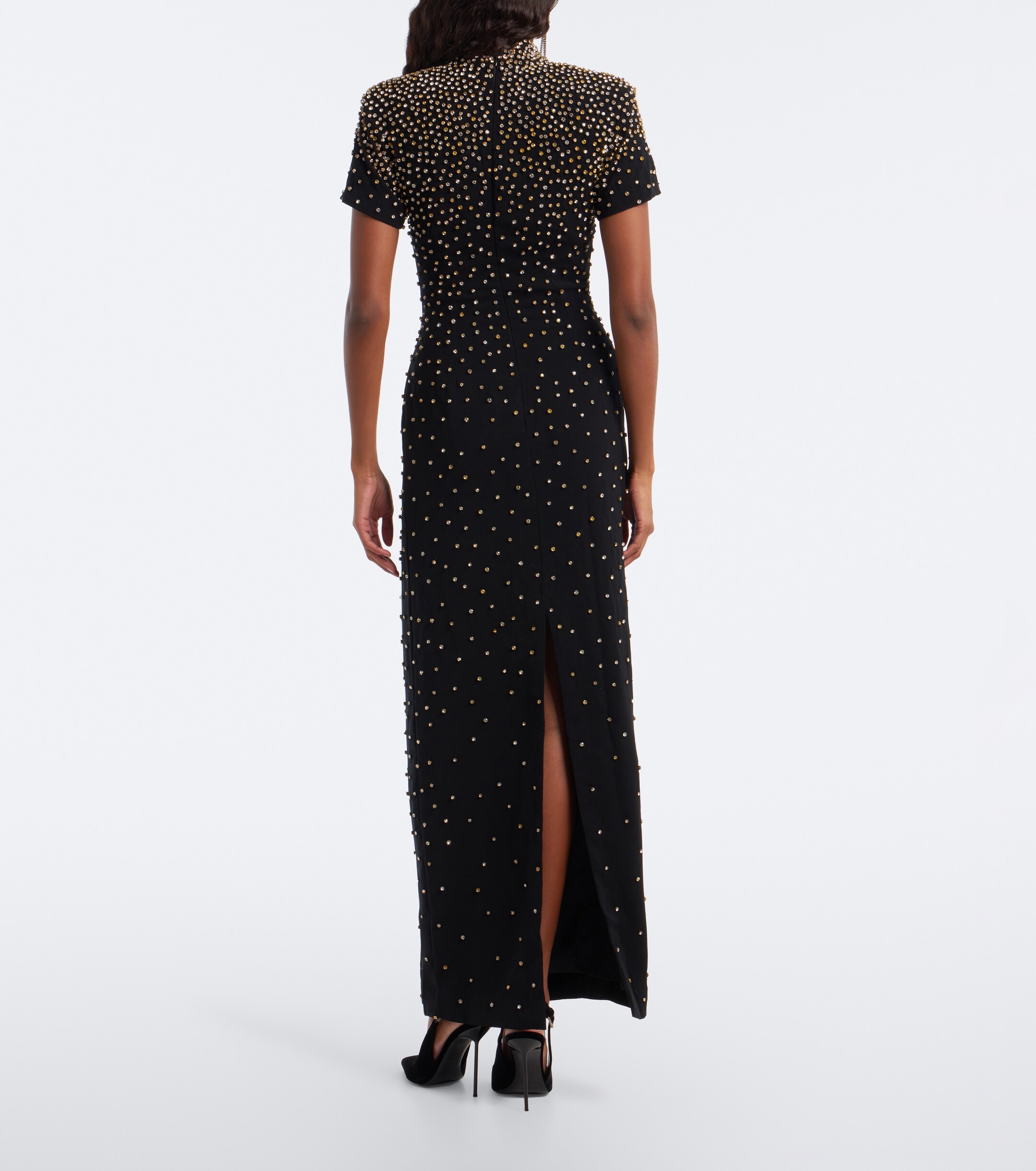 LA FUORI Là Fuori Nyx Constellation Bloom embellished gown
