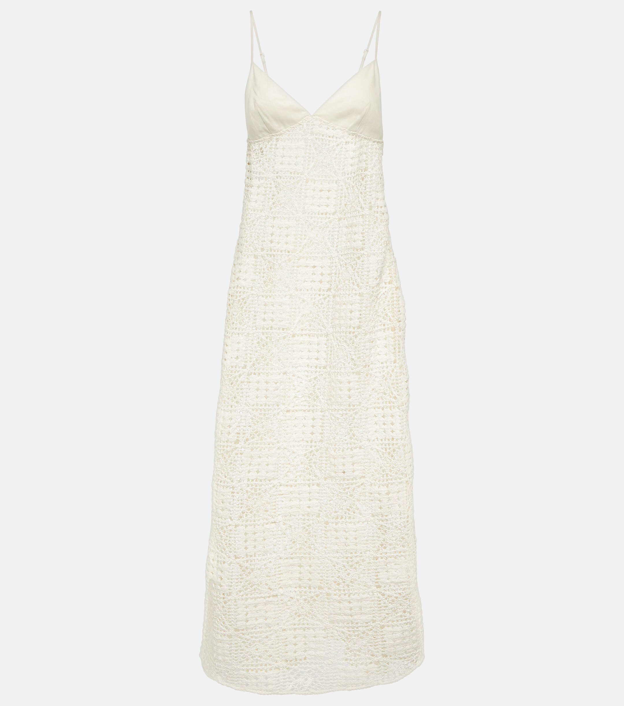 SIR. Crochet cotton maxi dress thumbnail