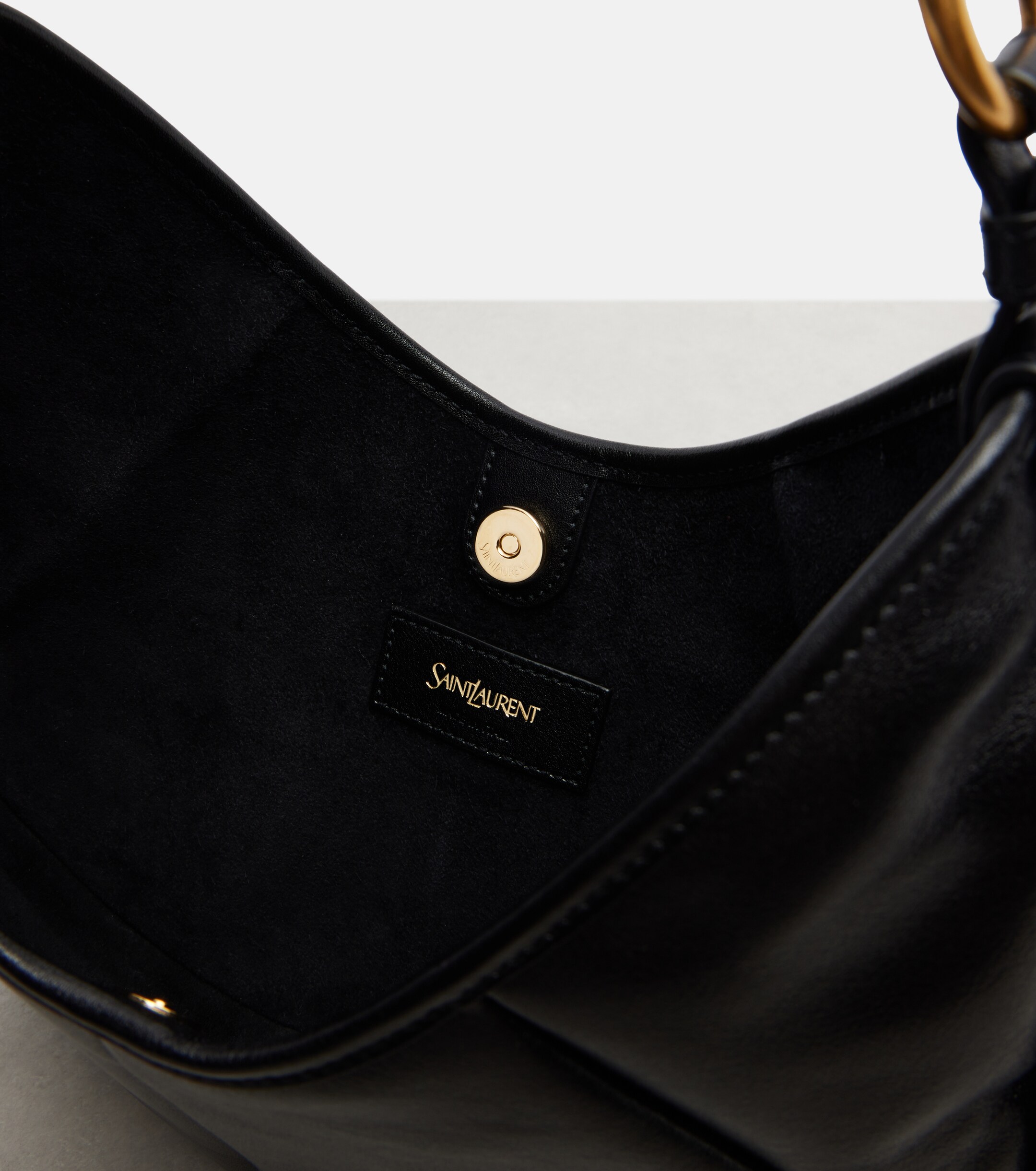 Saint Laurent Mombasa Small leather shoulder bag