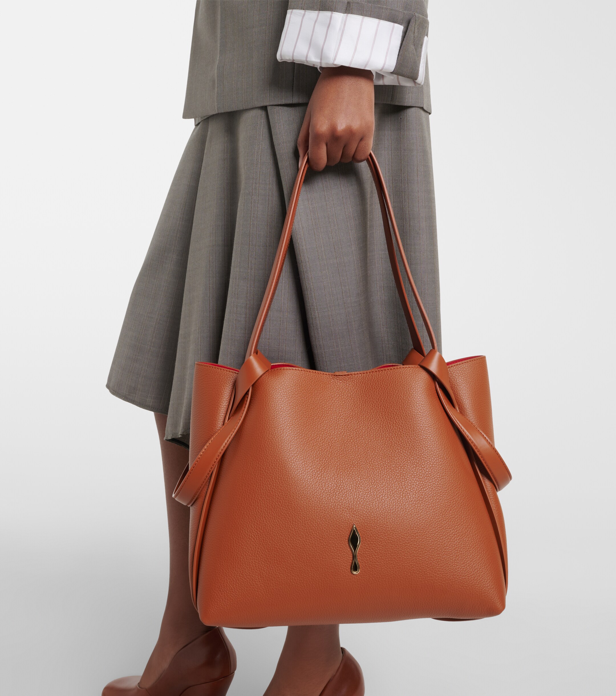 CHRISTIAN LOUBOUTIN Bettina Small leather tote bag