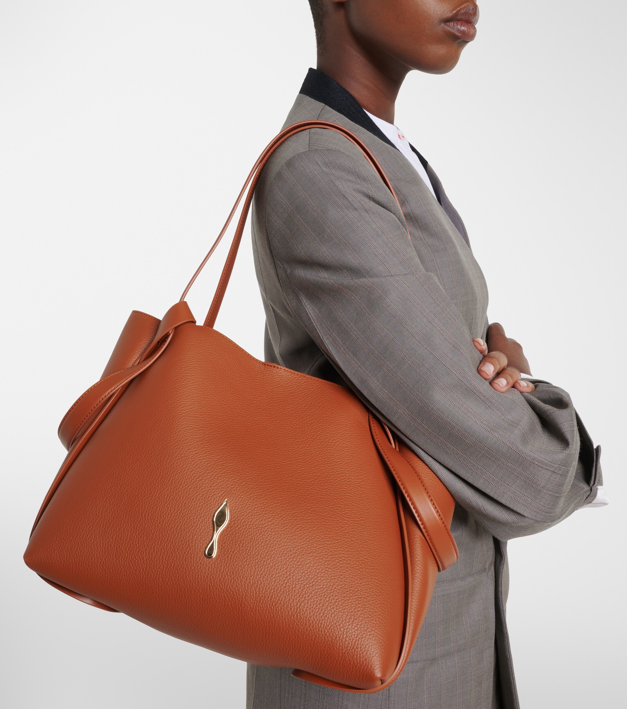 CHRISTIAN LOUBOUTIN Bettina Small leather tote bag