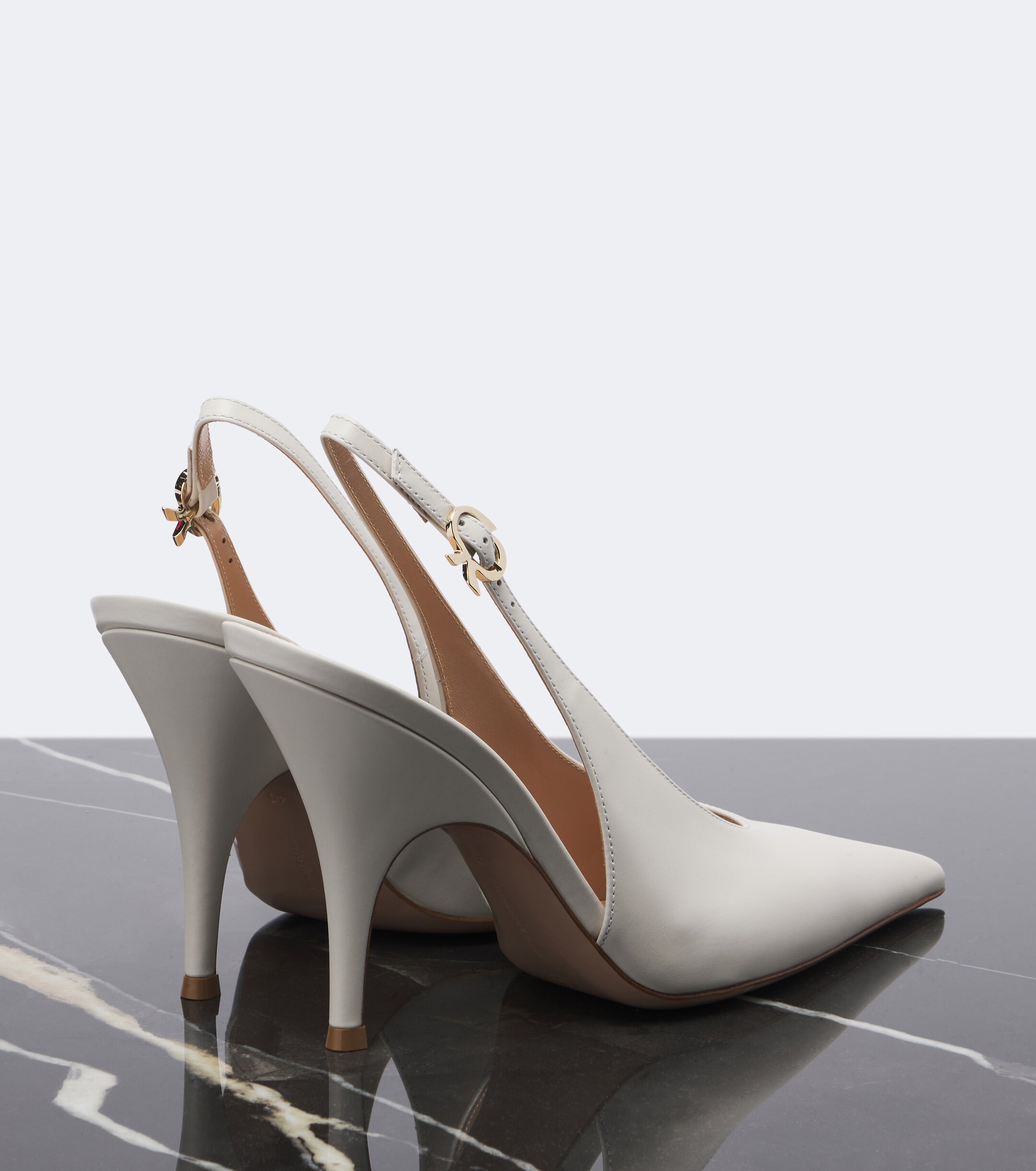 GIANVITO ROSSI Gianvito Rossi Sofia leather slingback pumps