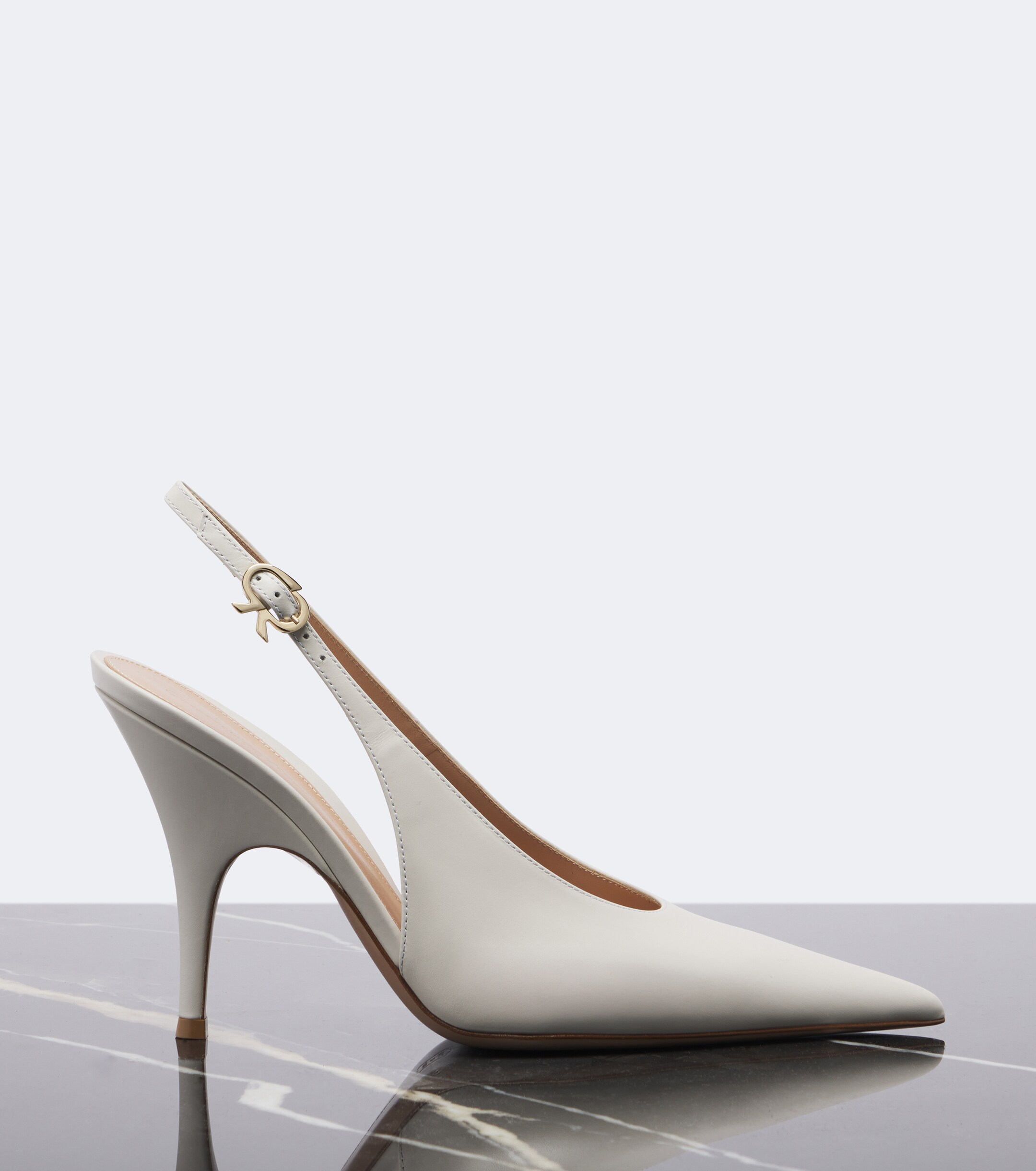GIANVITO ROSSI Gianvito Rossi Sofia leather slingback pumps