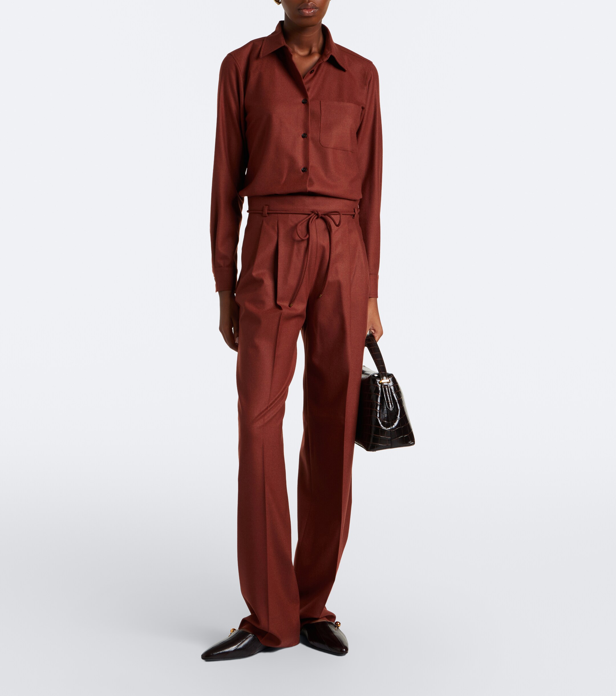 Max Mara Max Mara Cashmere-blend shirt