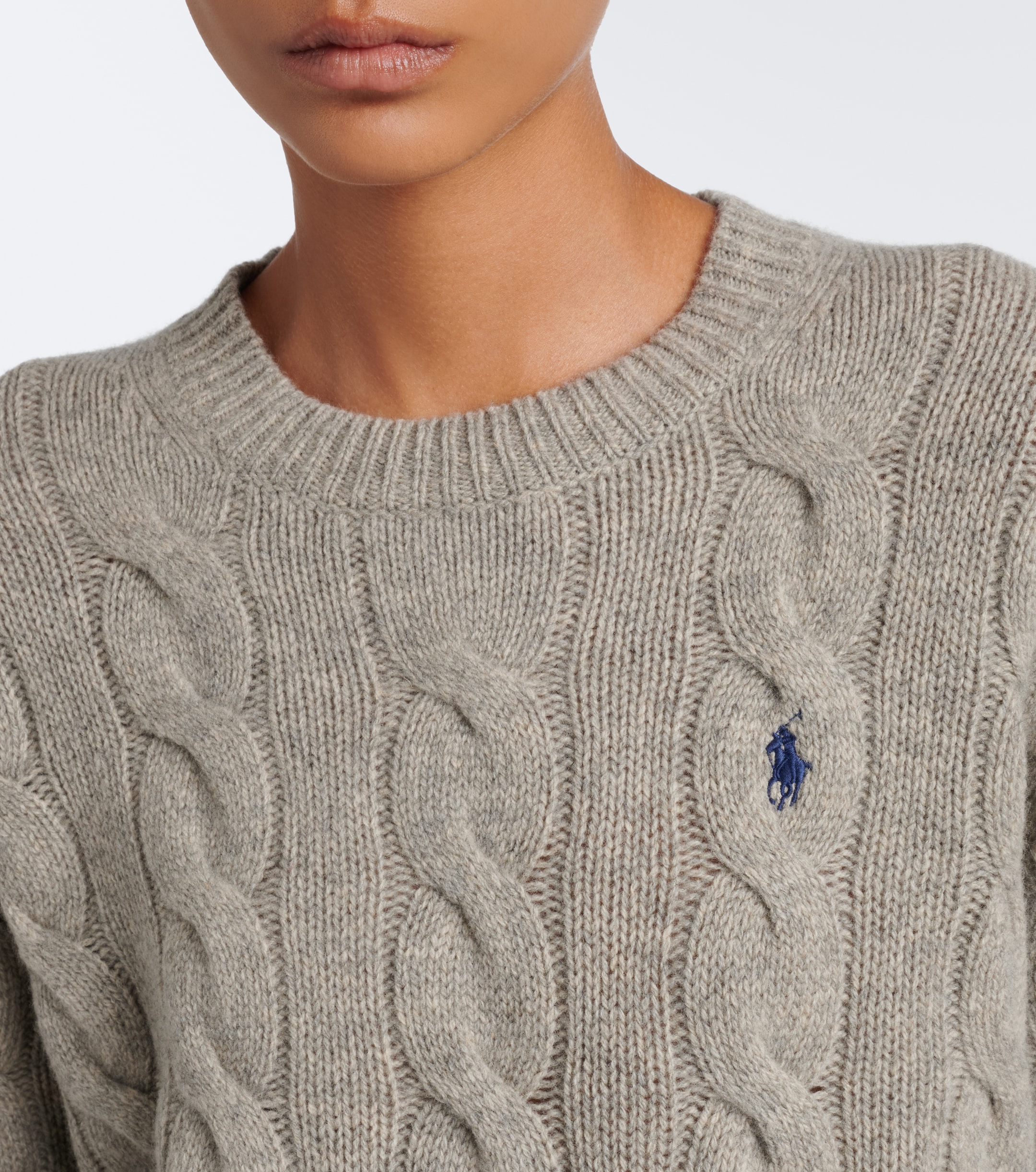 Polo Ralph Lauren Polo Ralph Lauren Cable-knit wool and cashmere sweater