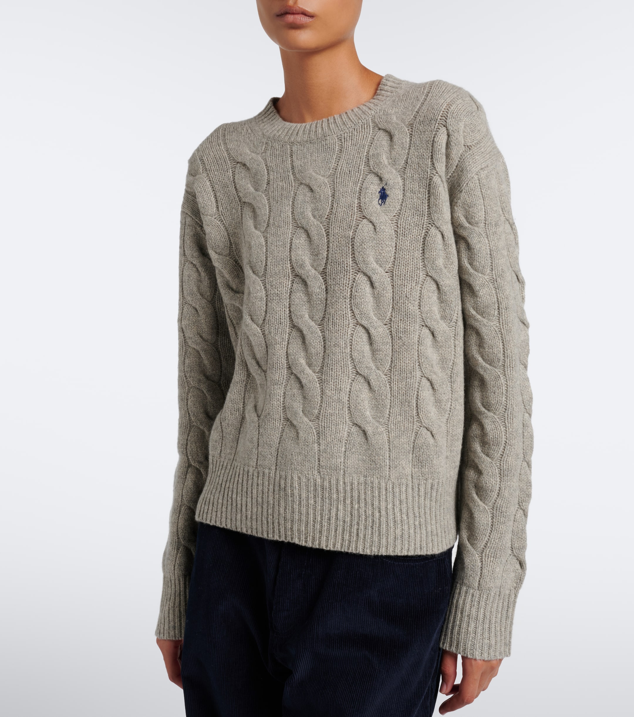 Polo Ralph Lauren Polo Ralph Lauren Cable-knit wool and cashmere sweater