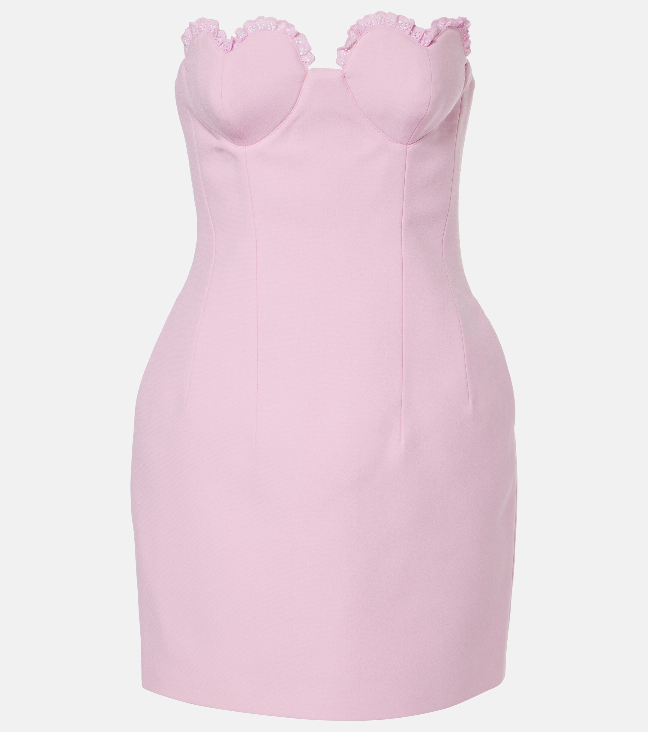 The New Arrivals Ilkyaz Ozel Aurelie lace-trimmed corset dress thumbnail
