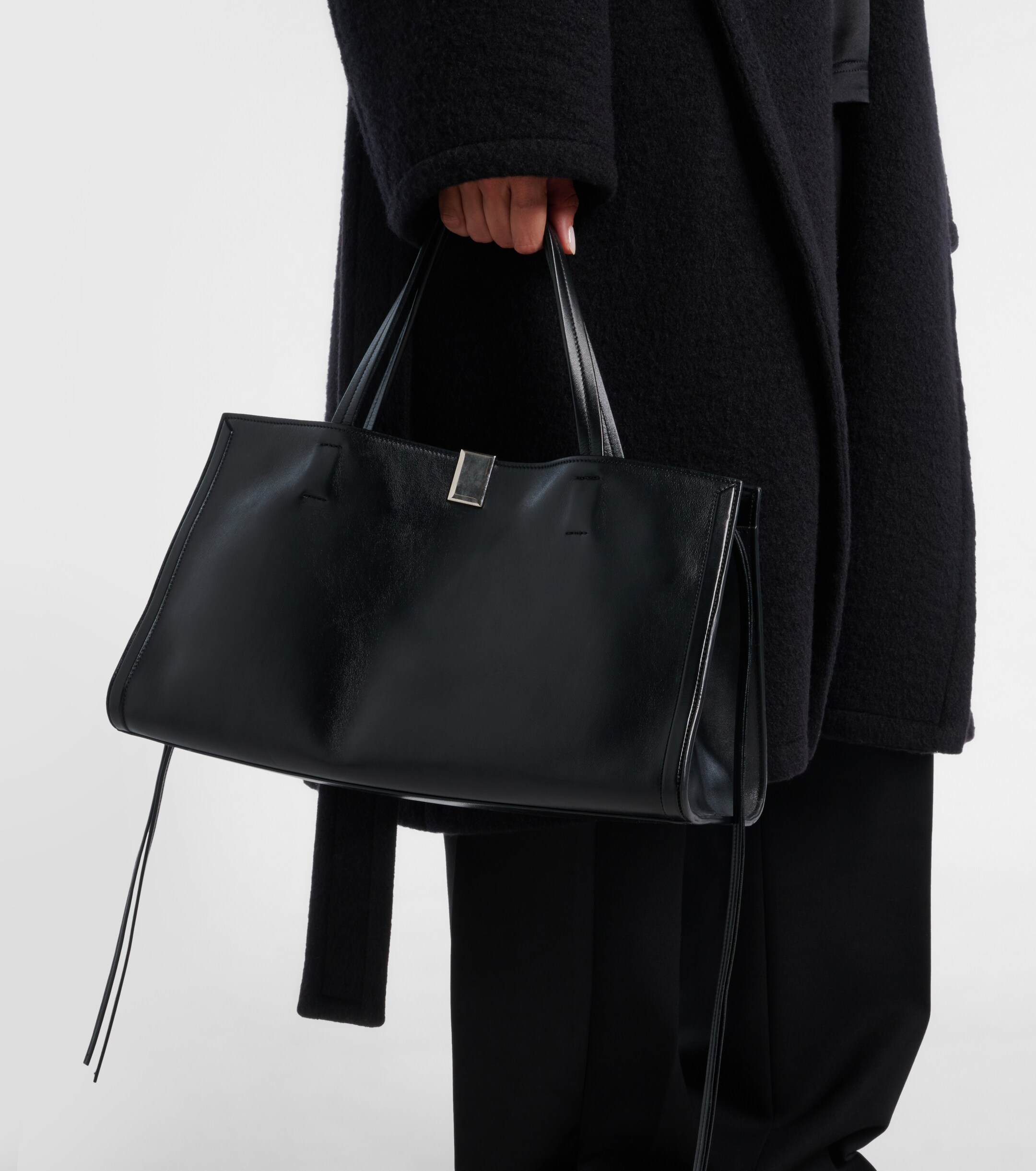 PHOEBE PHILO Small Kit Cabas leather tote bag thumbnail