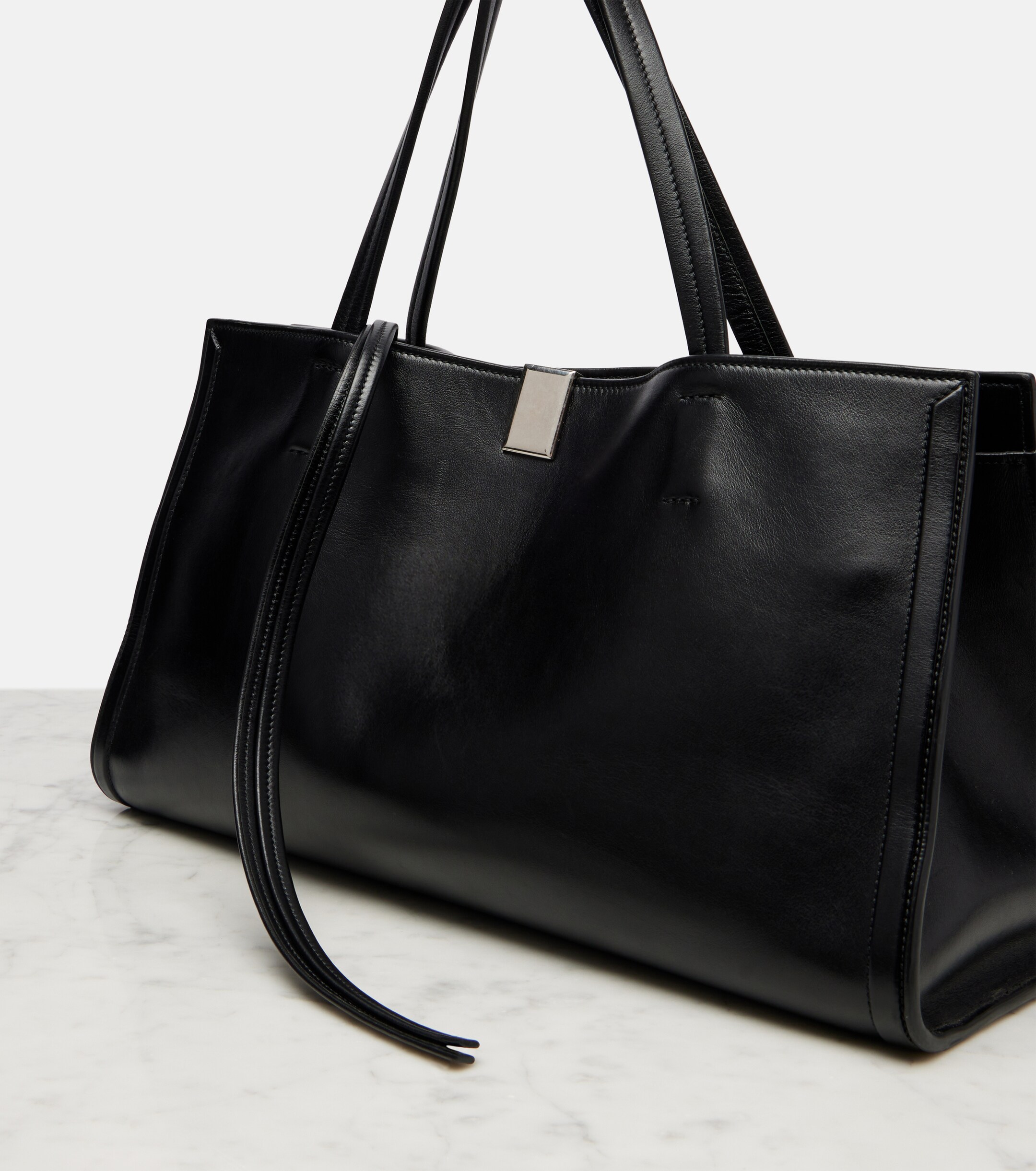 PHOEBE PHILO Small Kit Cabas leather tote bag thumbnail