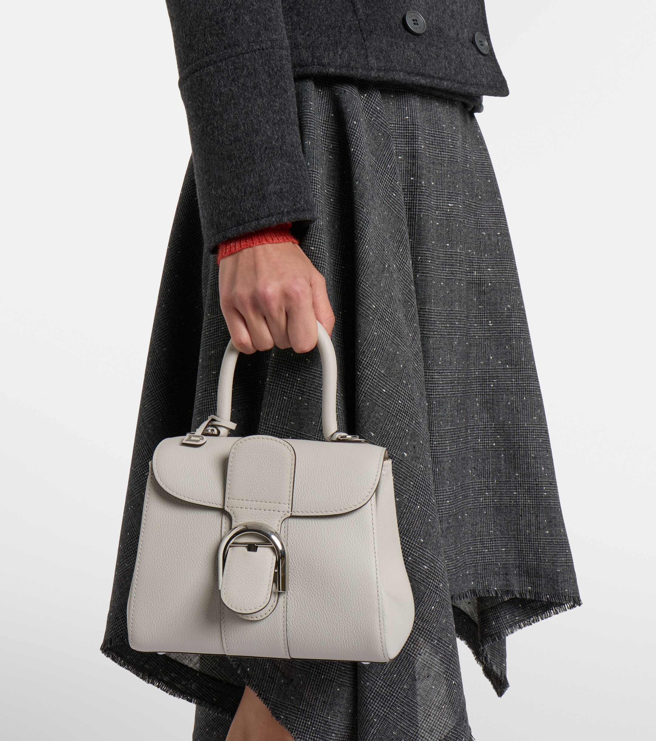 Delvaux Brillant Mini leather top-handle bag thumbnail