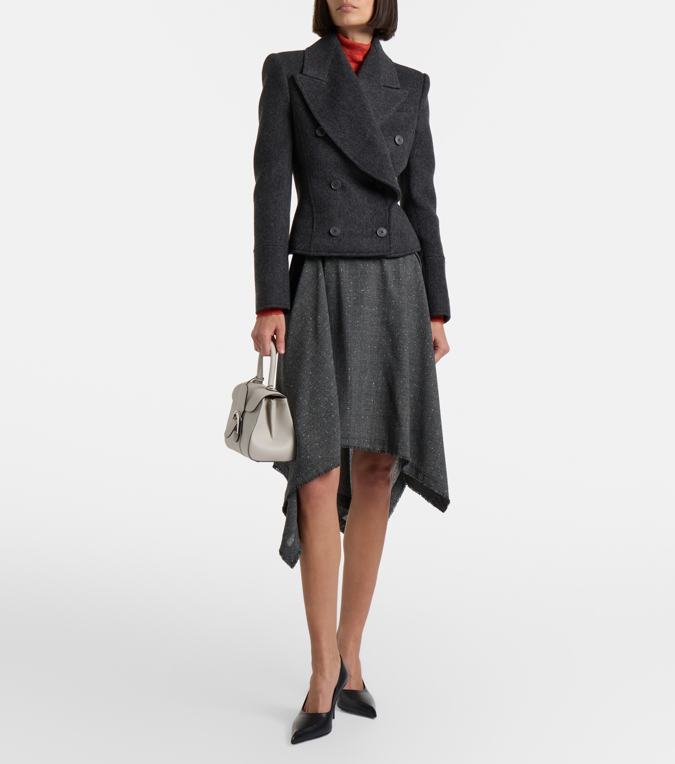 Delvaux Brillant Mini leather top-handle bag thumbnail