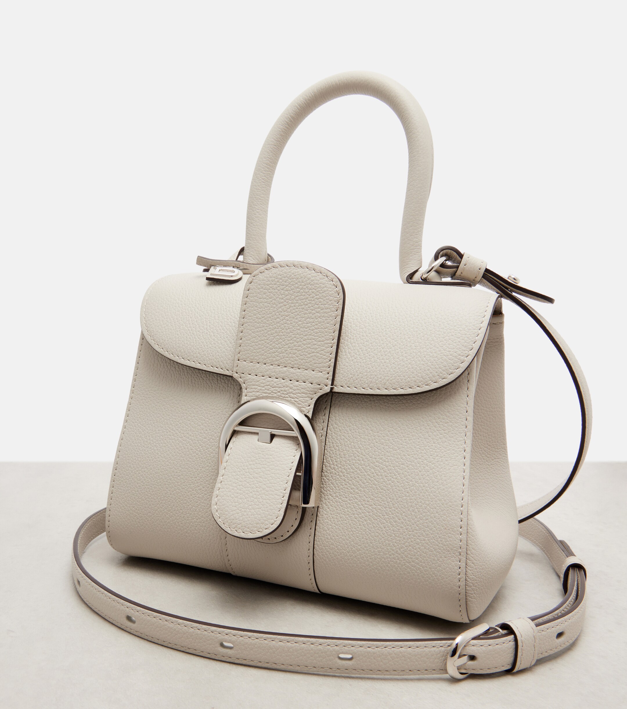 Delvaux Brillant Mini leather top-handle bag thumbnail