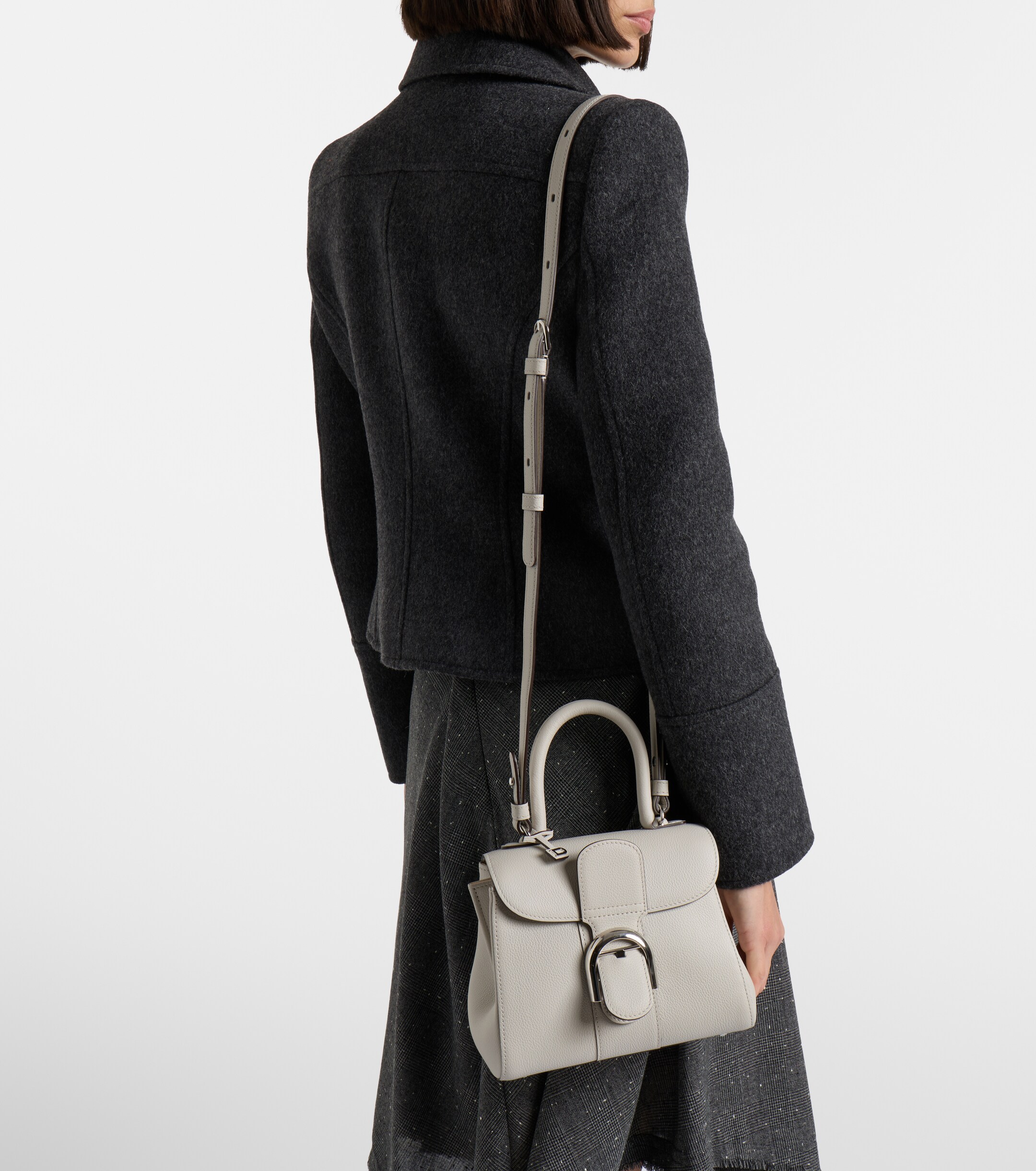 Delvaux Brillant Mini leather top-handle bag thumbnail