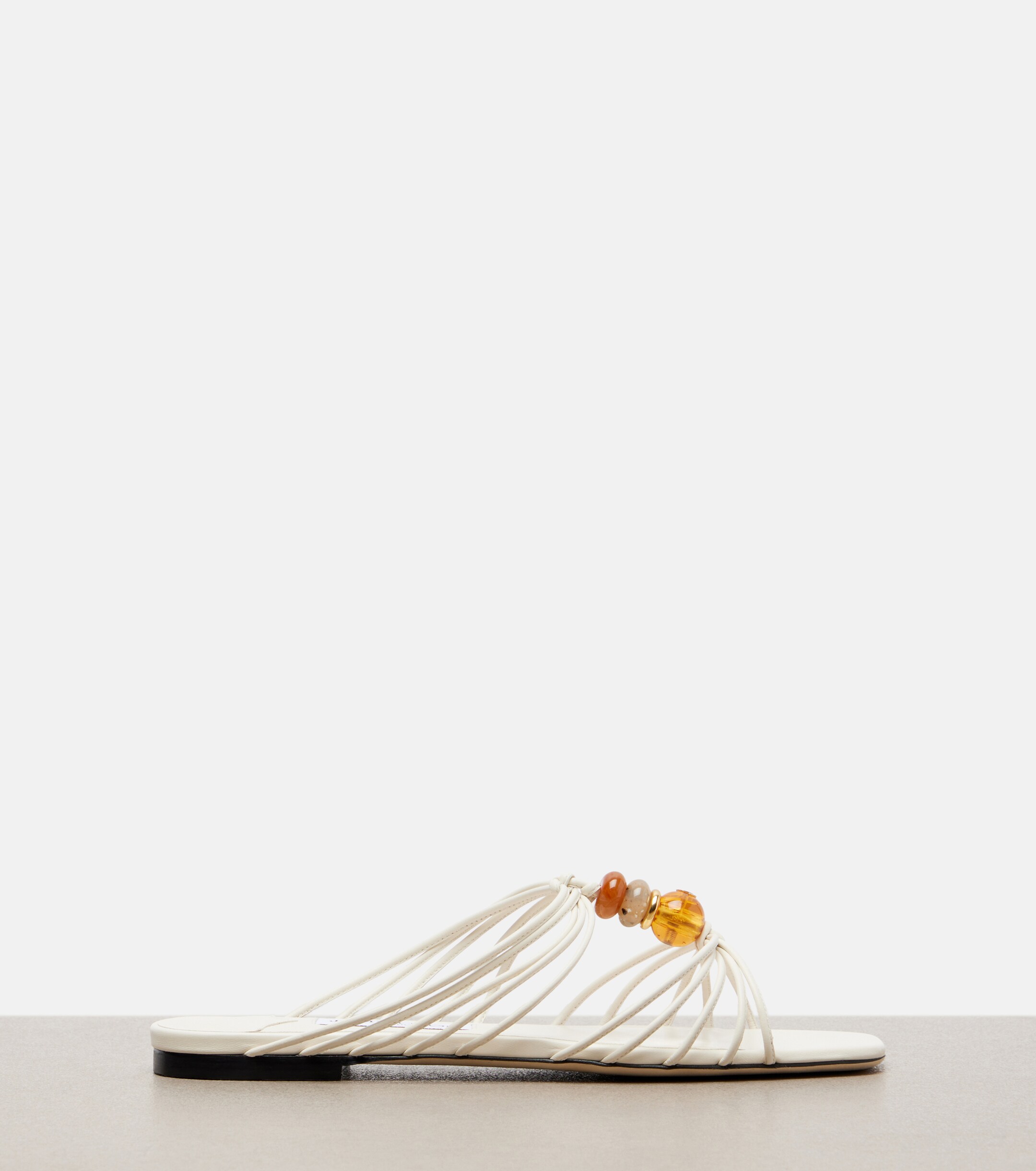 JIMMY CHOO Jimmy Choo Lova beaded leather sandals