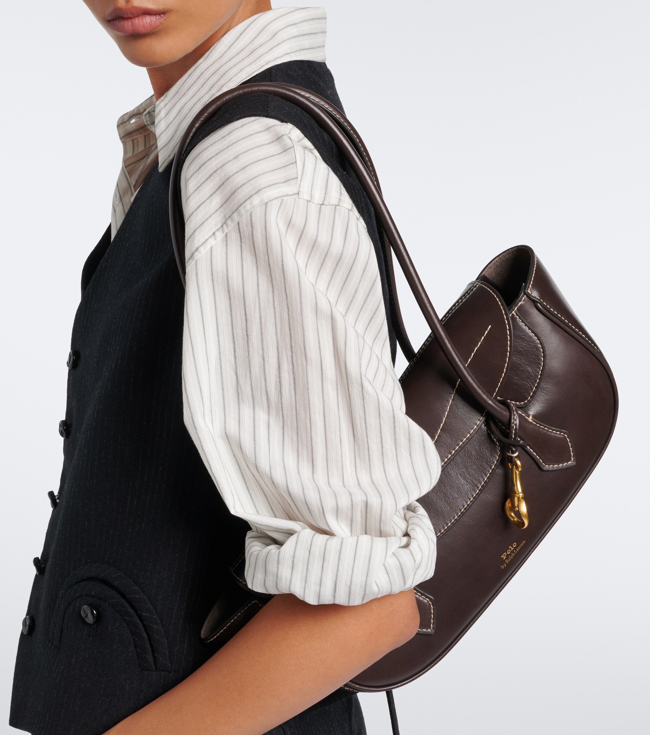 Polo Ralph Lauren Polo Blaze Small leather shoulder bag