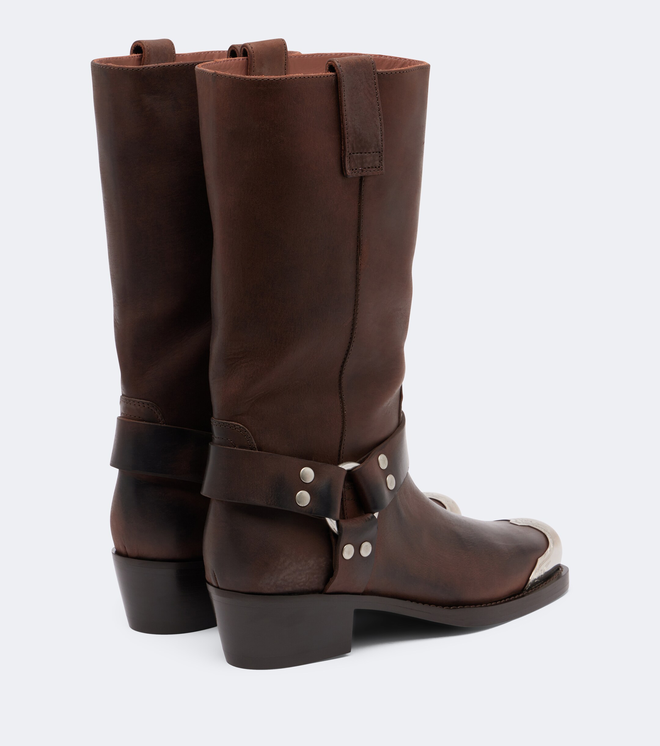 Paris Texas Paris Texas Roxy embellished leather biker boots