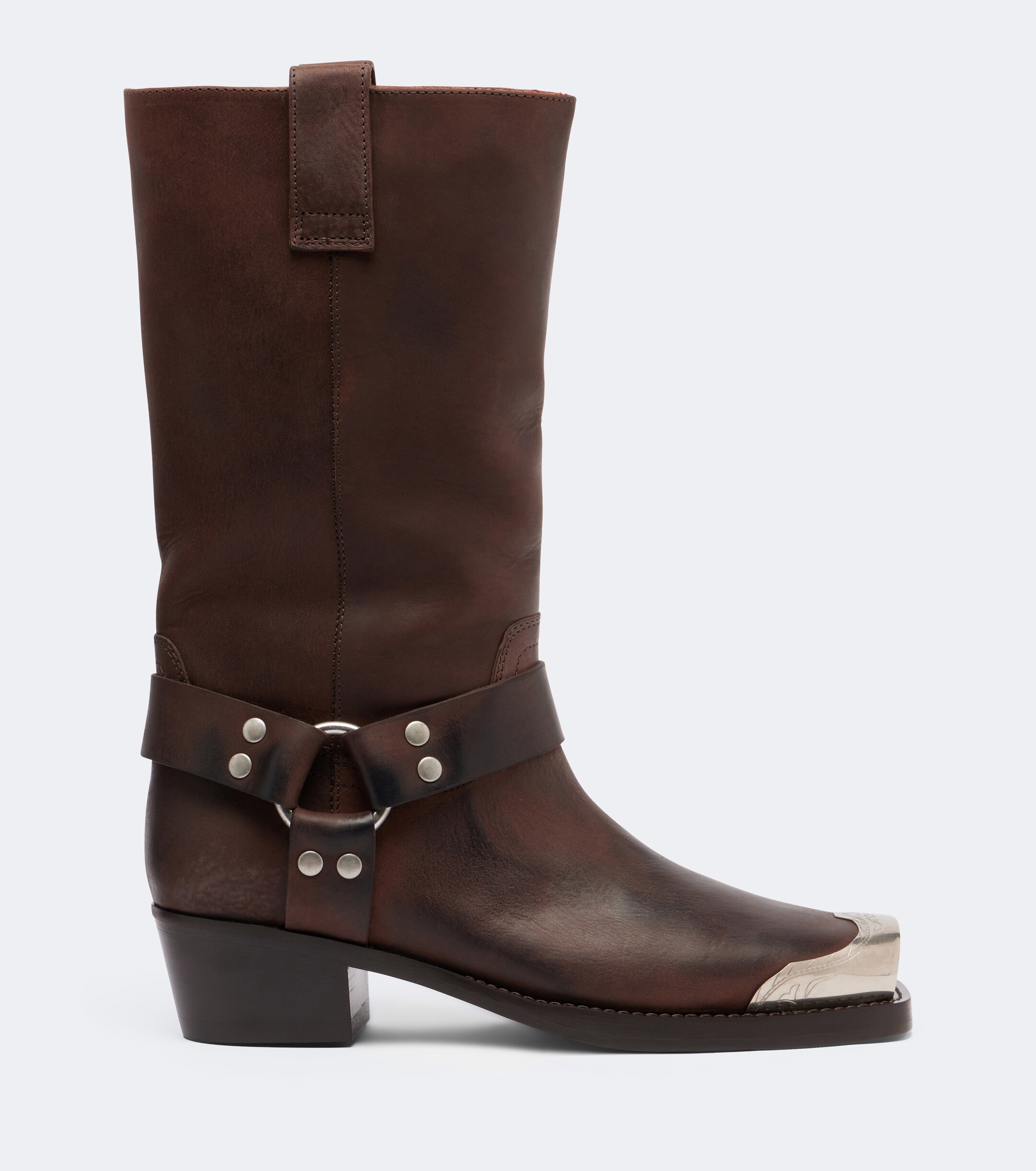 Paris Texas Paris Texas Roxy embellished leather biker boots
