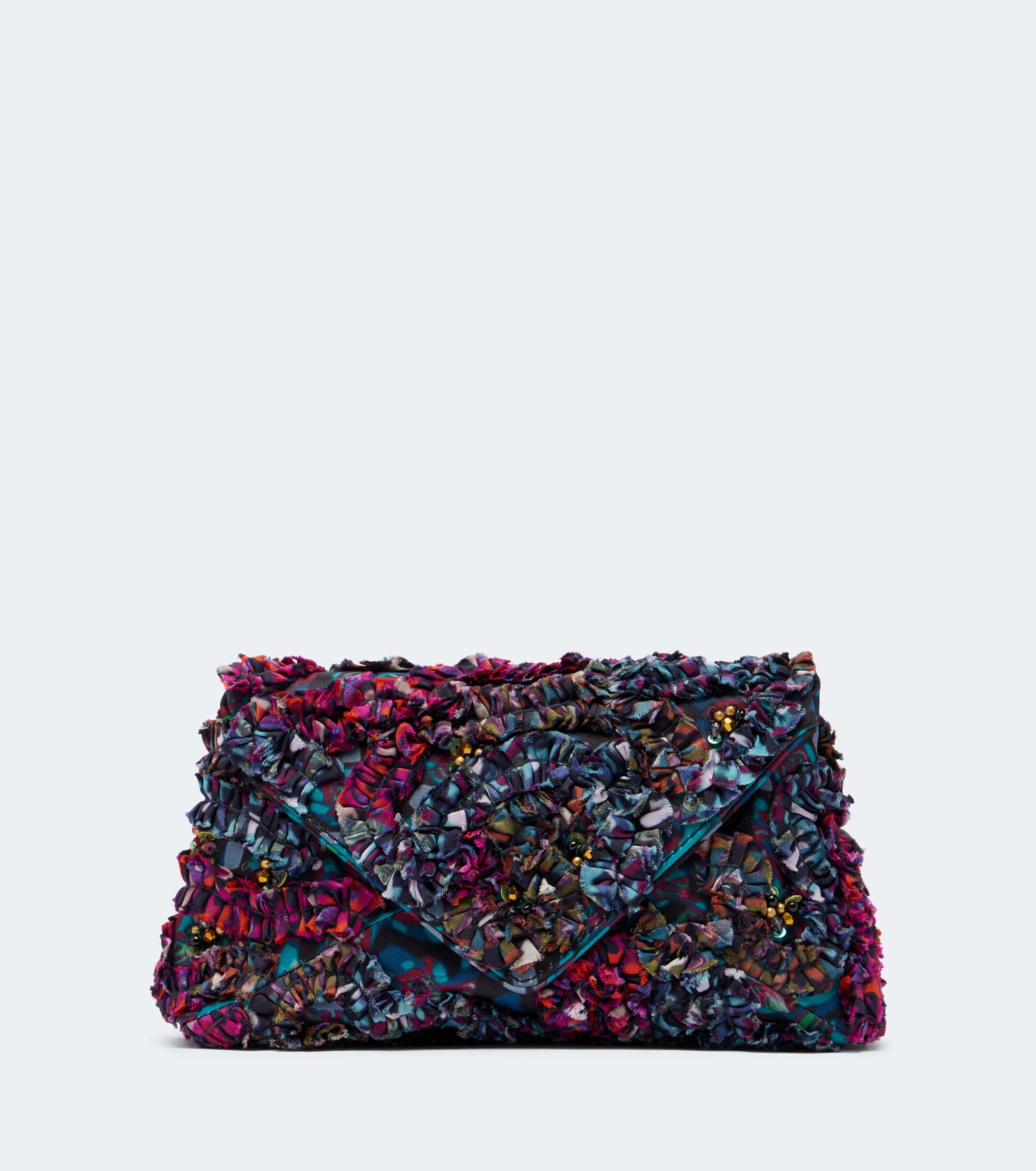Dries Van Noten Embellished embroidered clutch