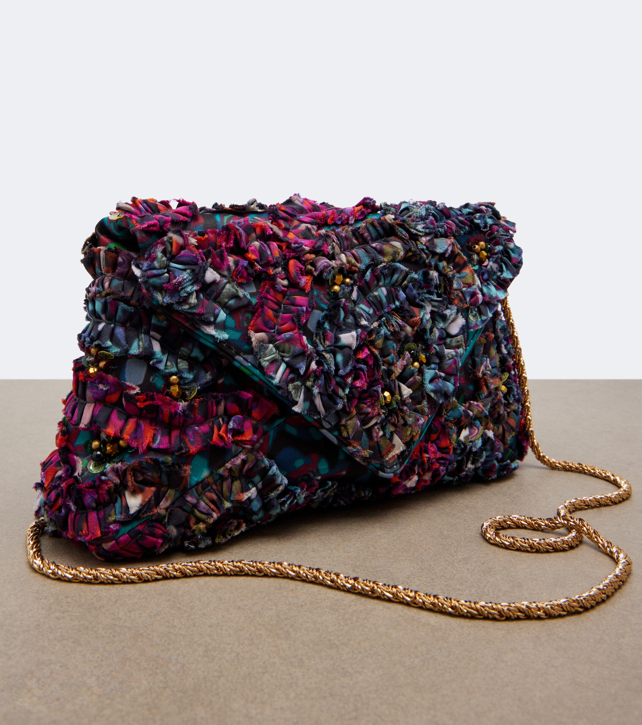 Dries Van Noten Embellished embroidered clutch