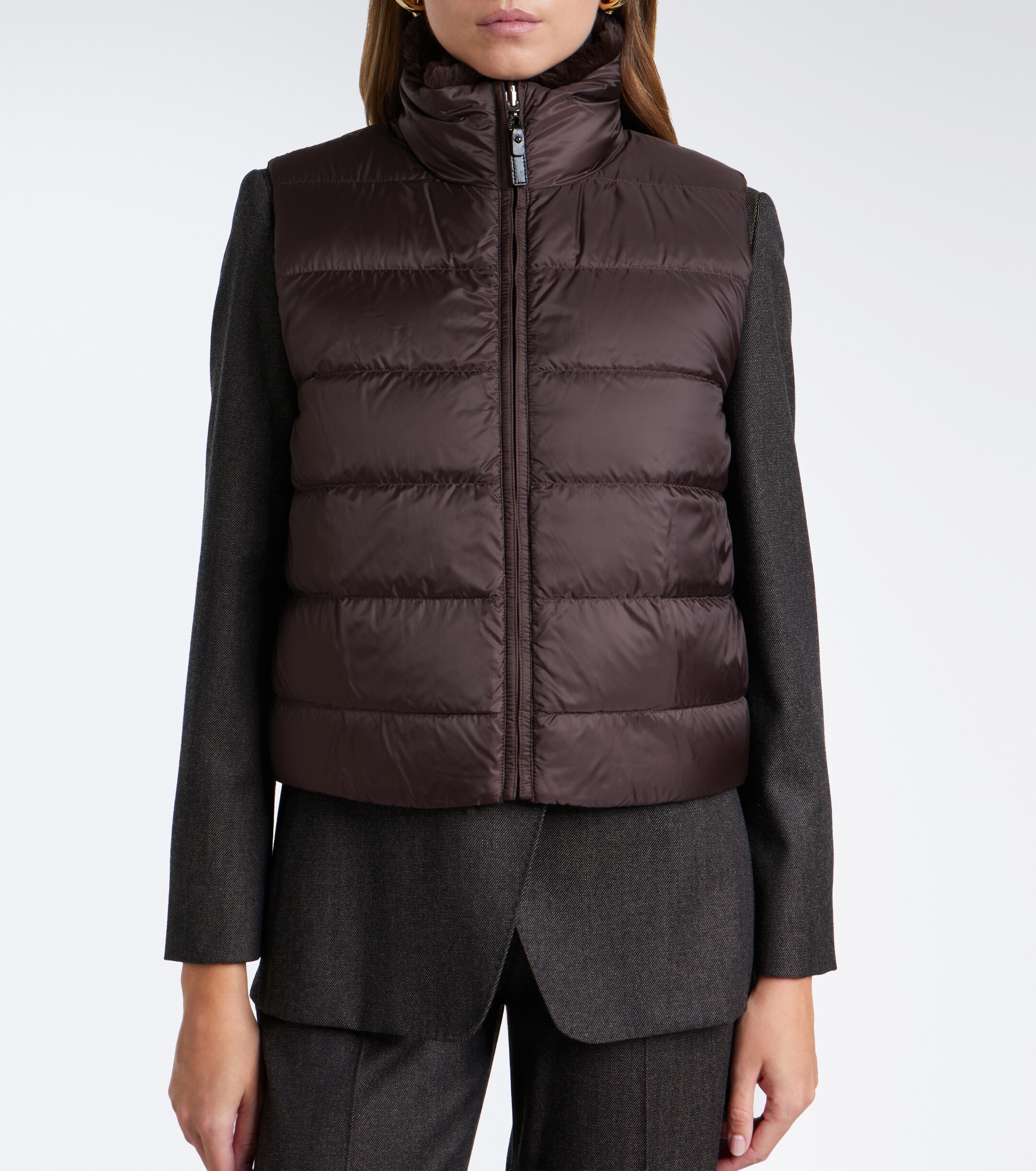Max Mara Max Mara Zip-up puffer vest