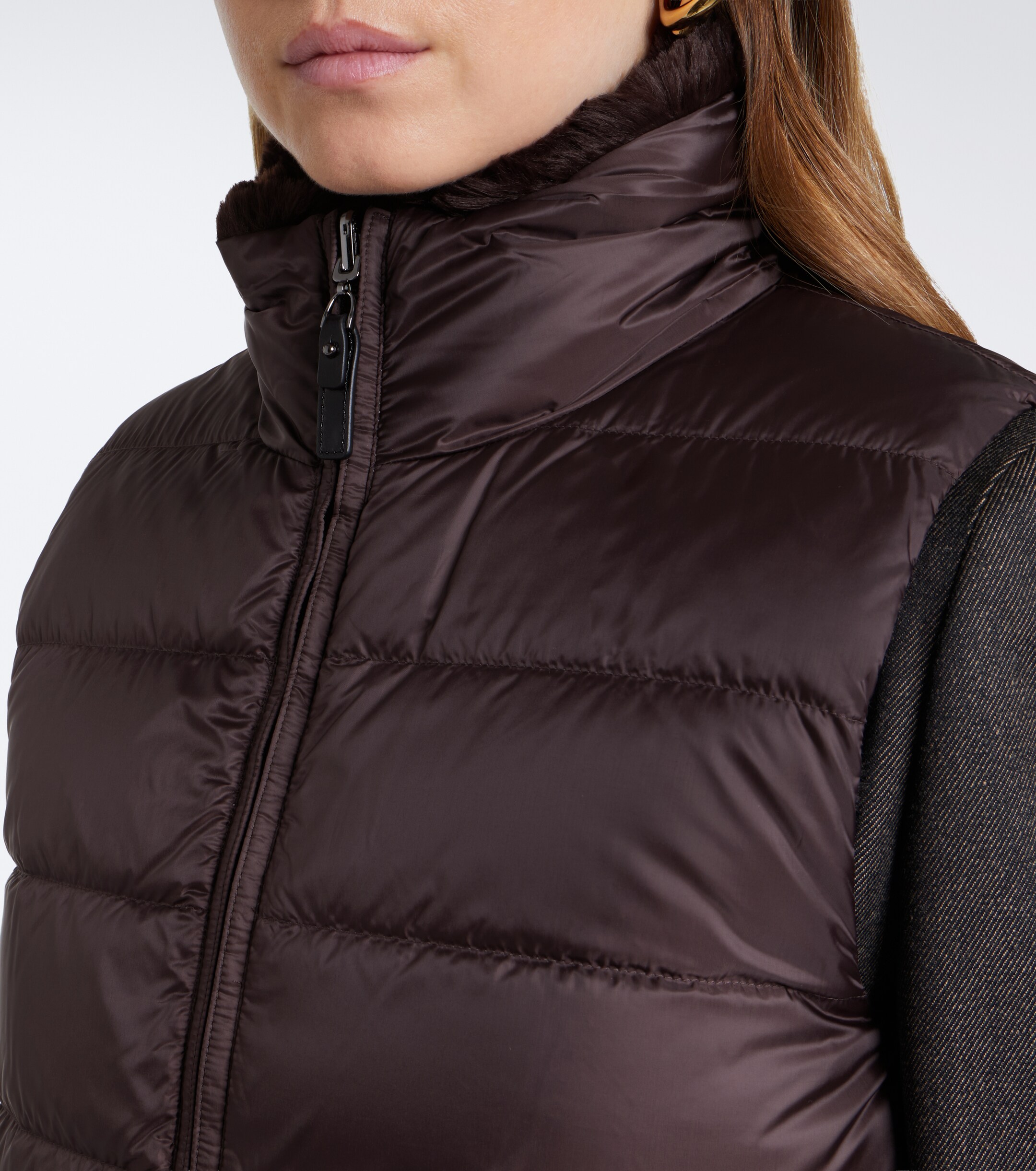 Max Mara Max Mara Zip-up puffer vest