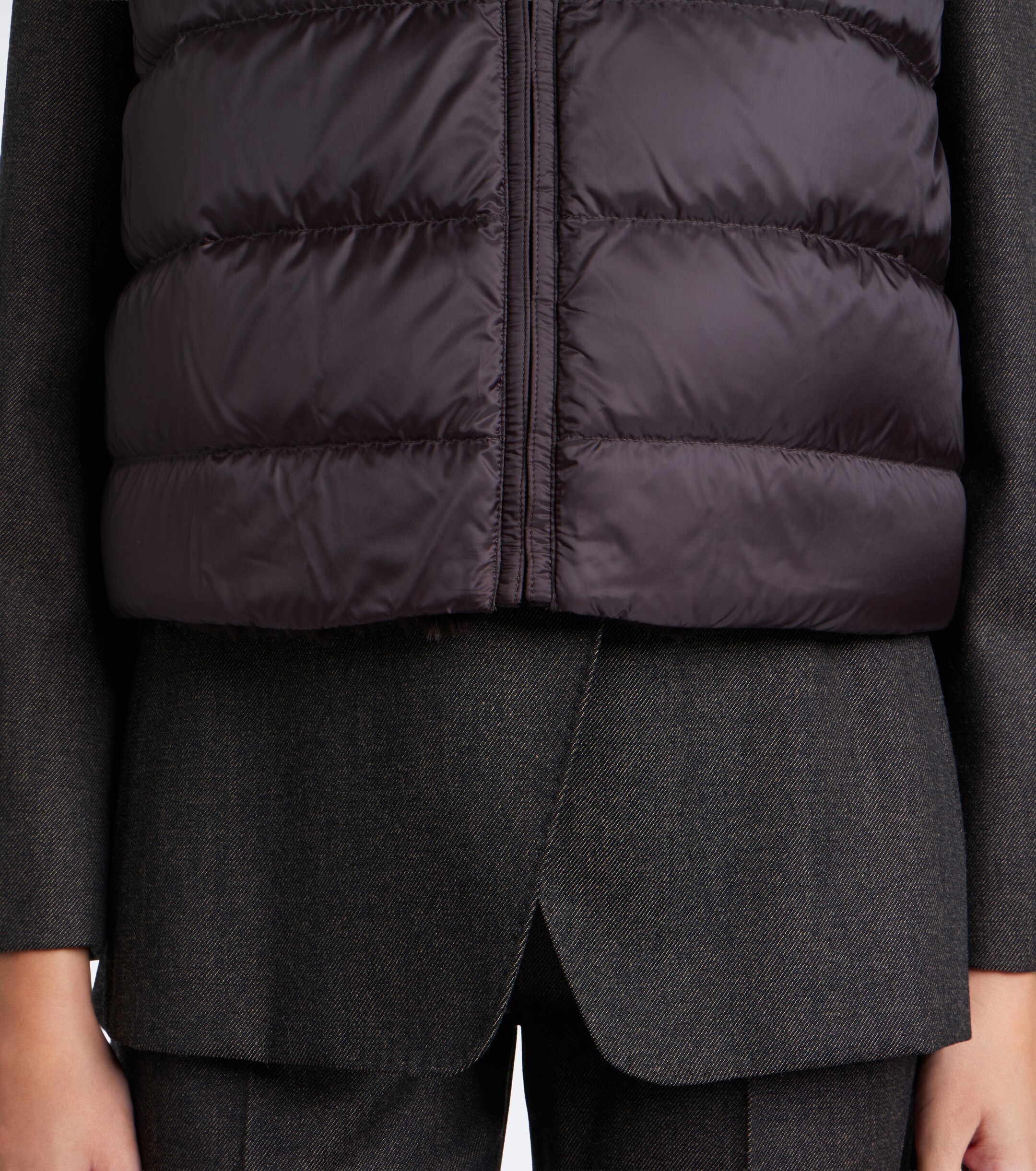 Max Mara Max Mara Zip-up puffer vest