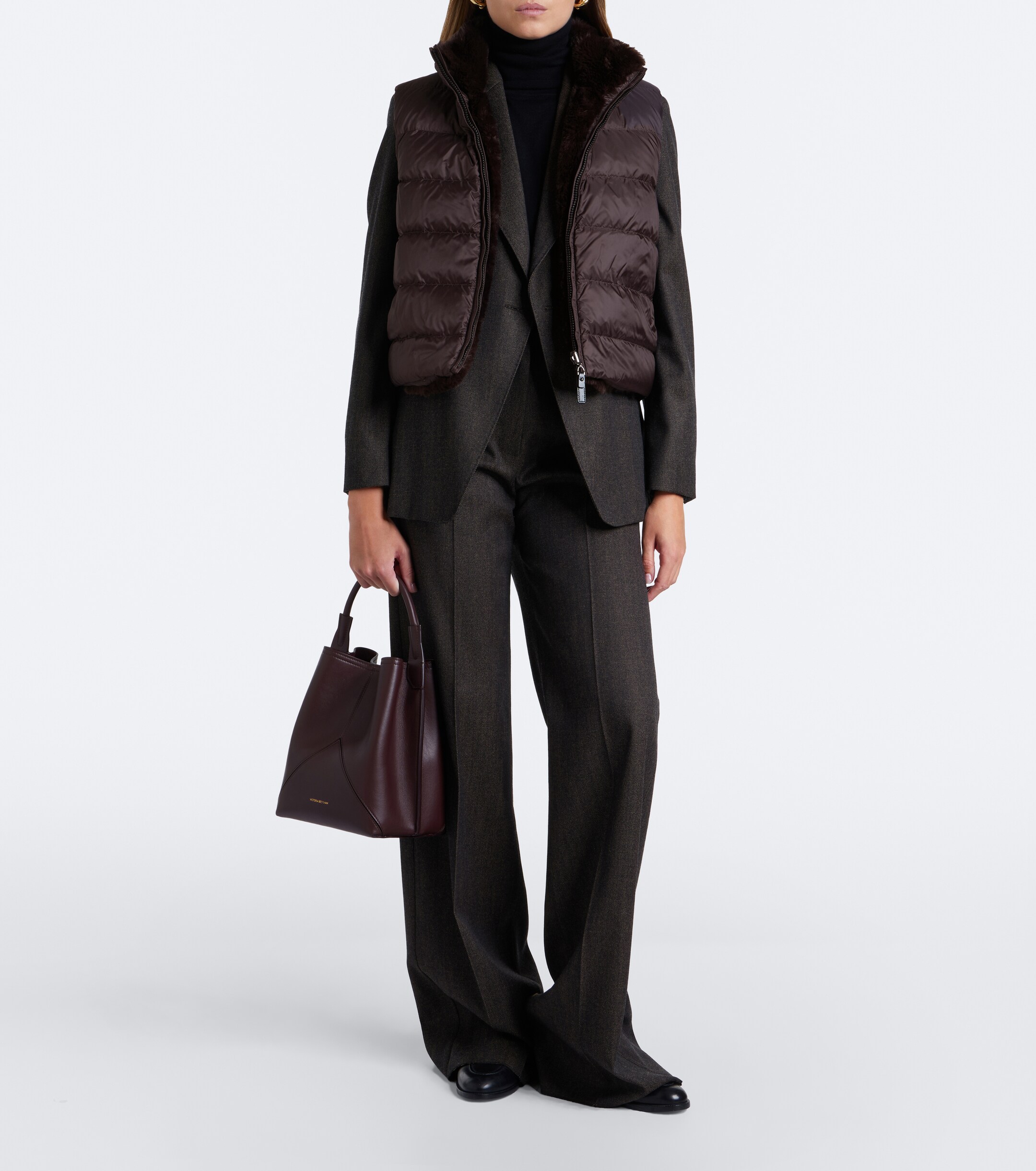 Max Mara Max Mara Zip-up puffer vest