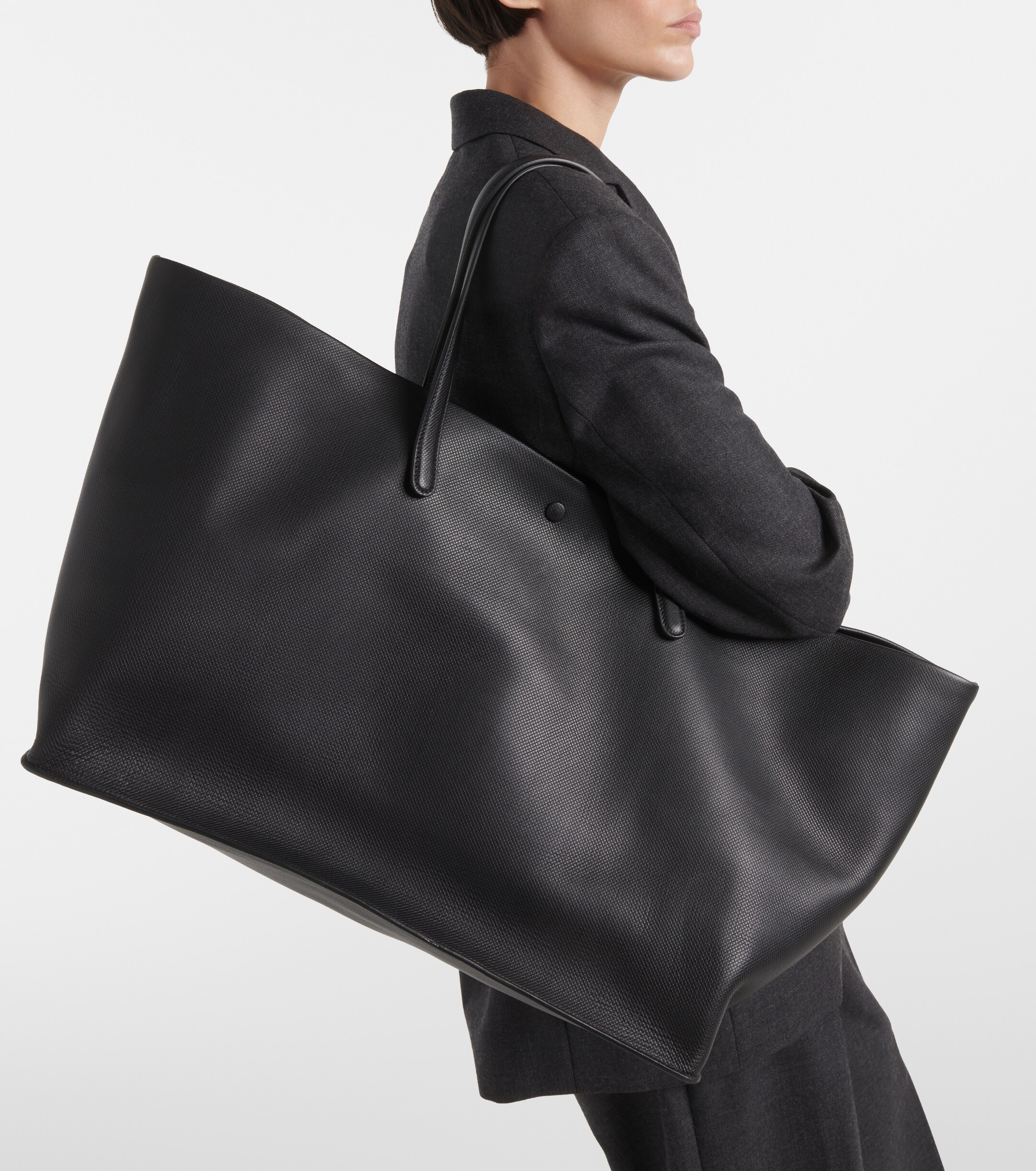 The Row Idaho XL leather tote bag
