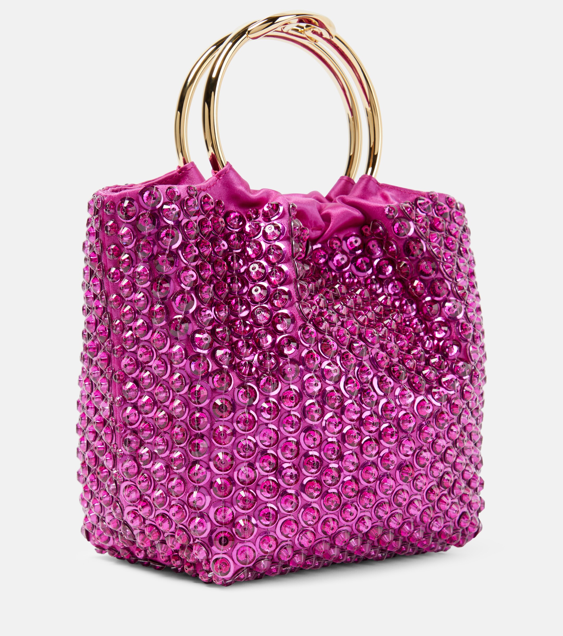 Valentino Garavani Carry Secrets Small embellished bucket bag thumbnail