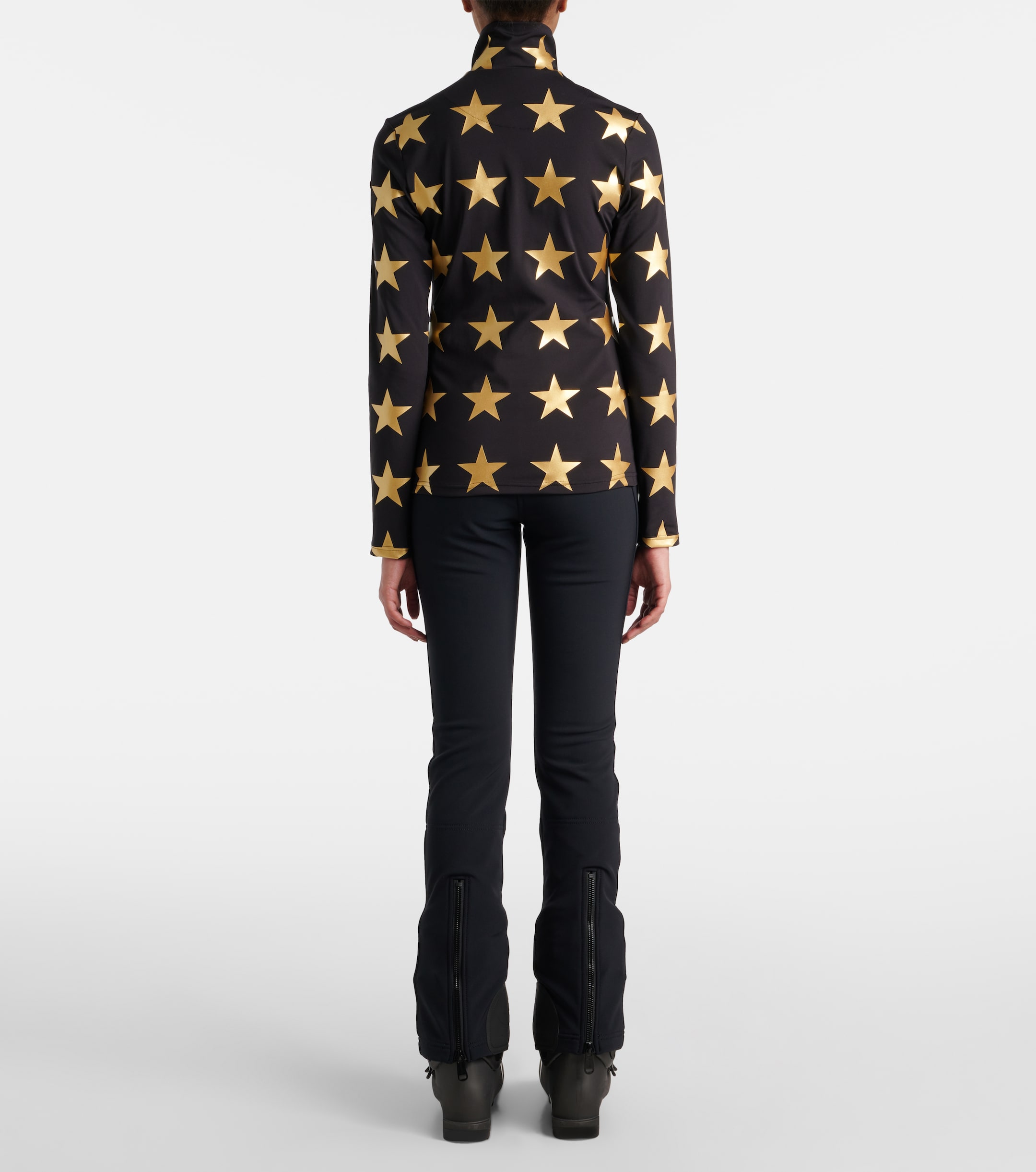 GOLDBERGH Goldbergh Lunaria printed half-zip ski top