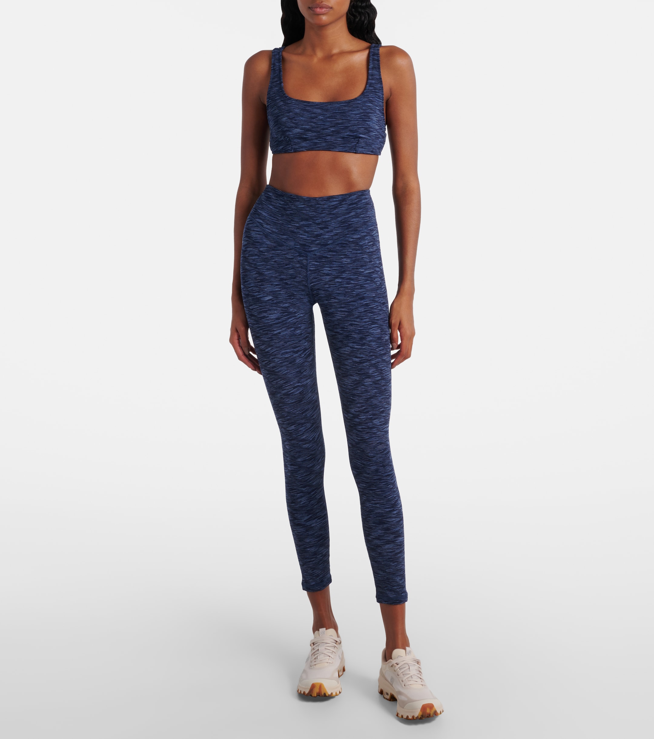 The Upside The Upside Mystere reversible printed leggings