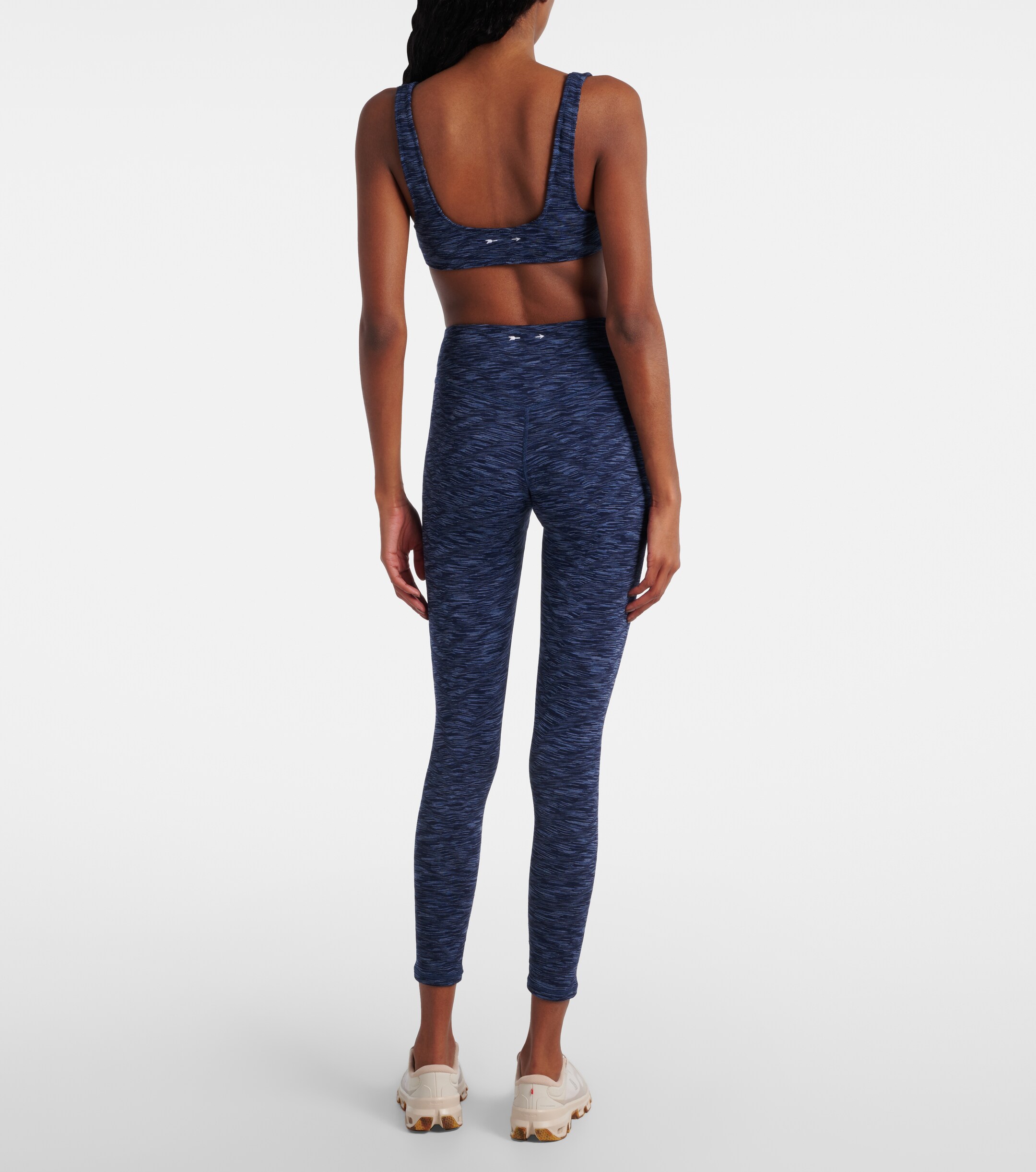 The Upside The Upside Mystere reversible printed leggings