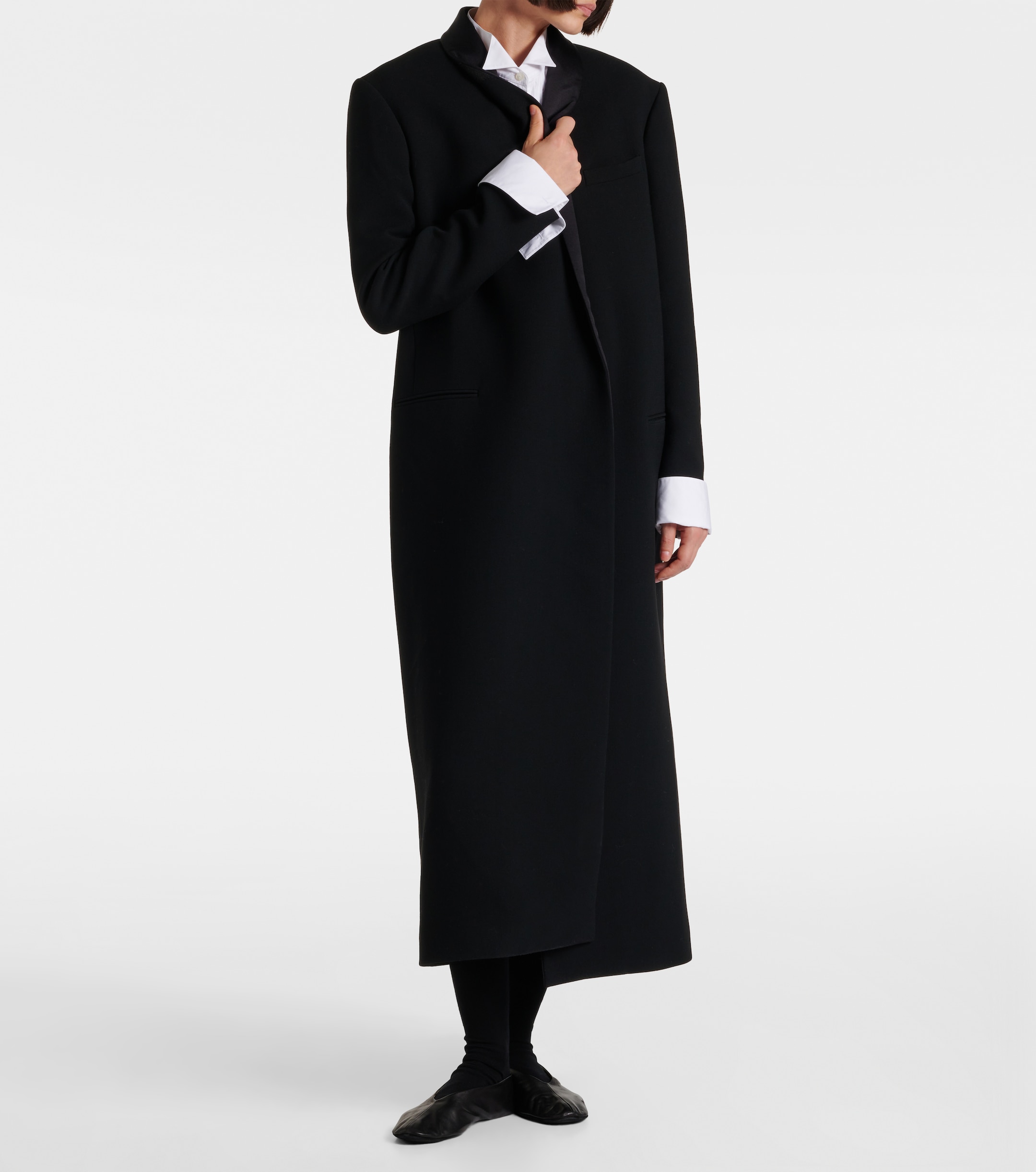 The Row Erdene virgin wool coat