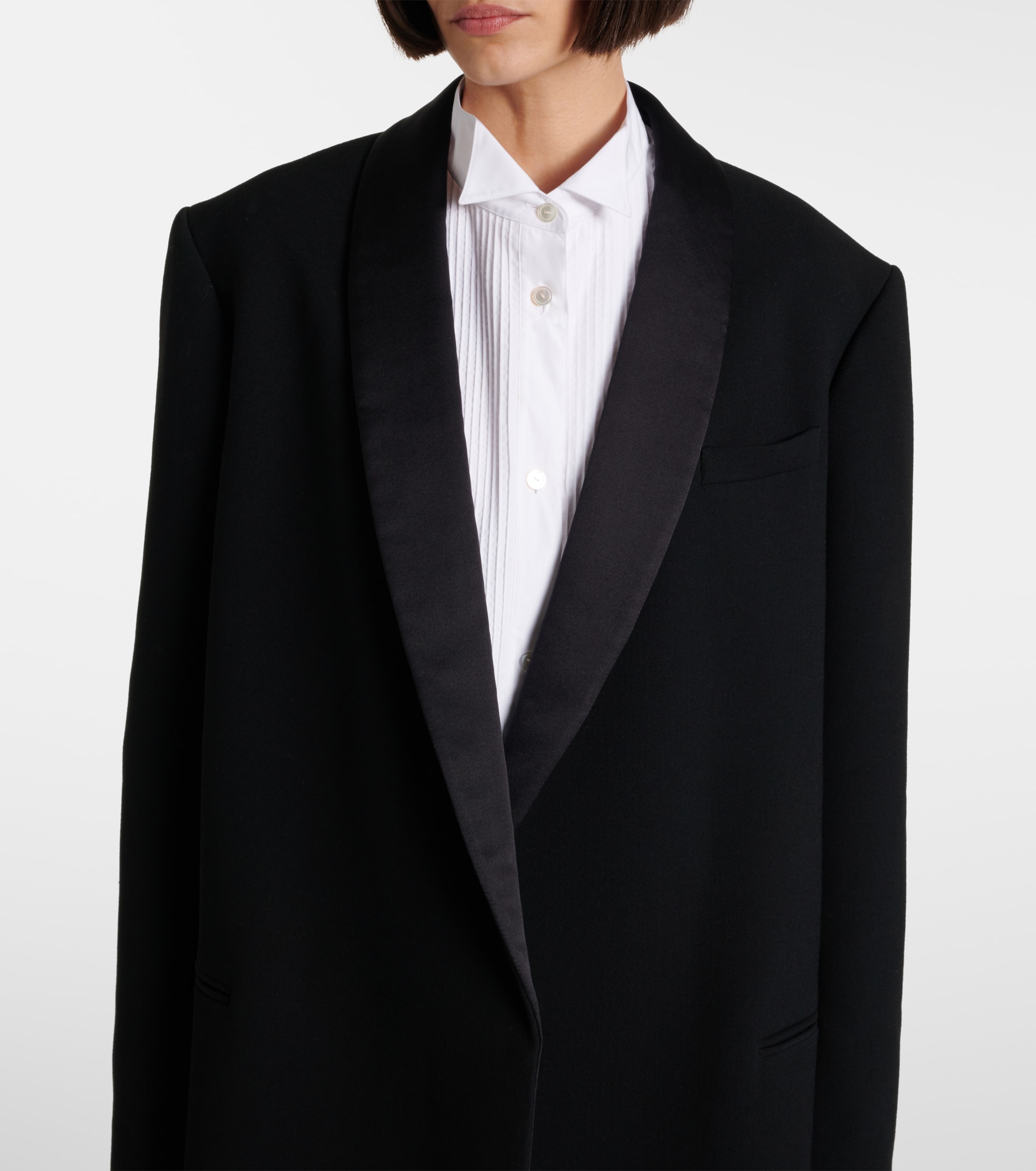 The Row Erdene virgin wool coat