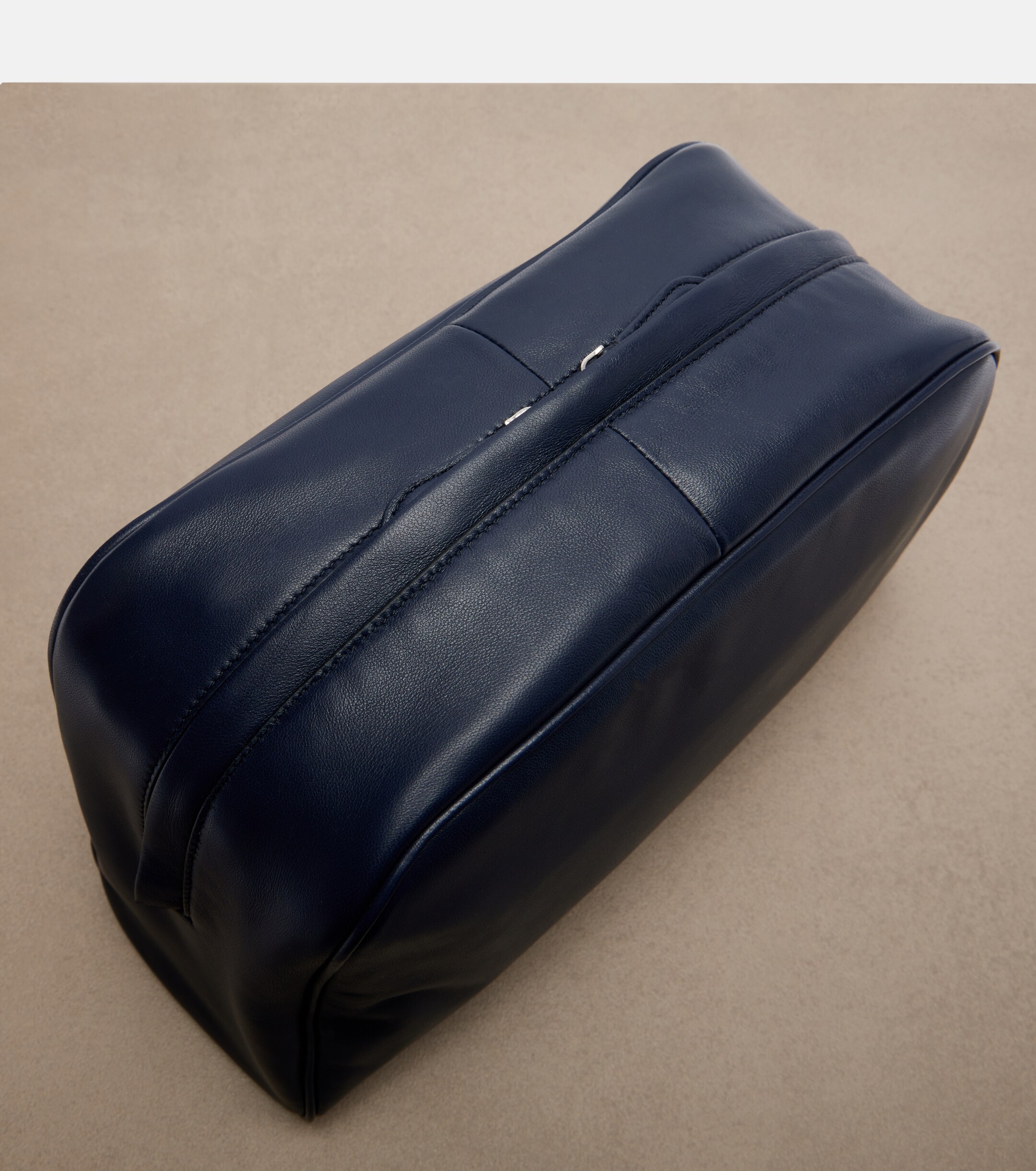 The Row Leila Small leather clutch
