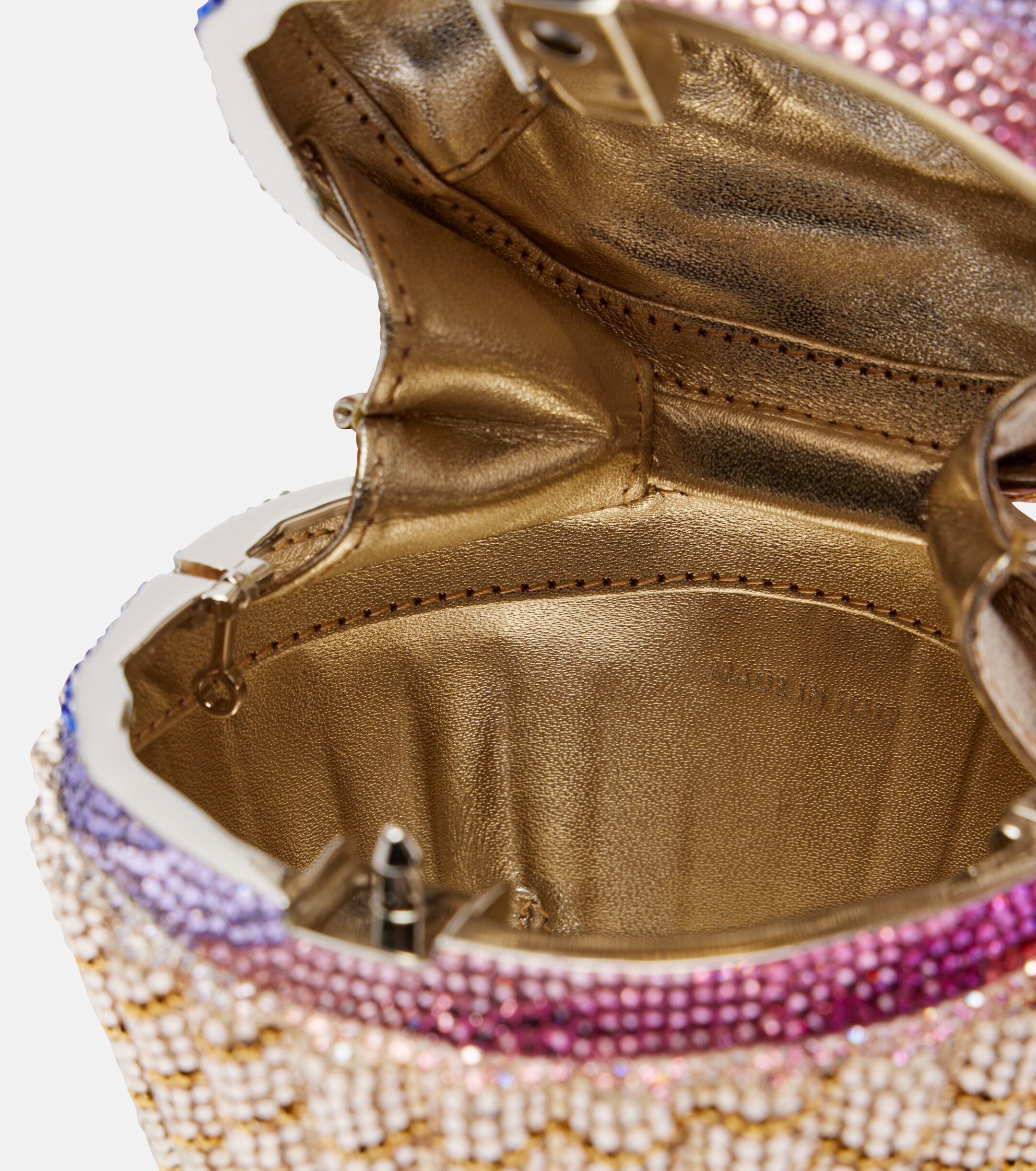 Judith Leiber Couture Rainbow Cupcake crystal-embellished clutch thumbnail