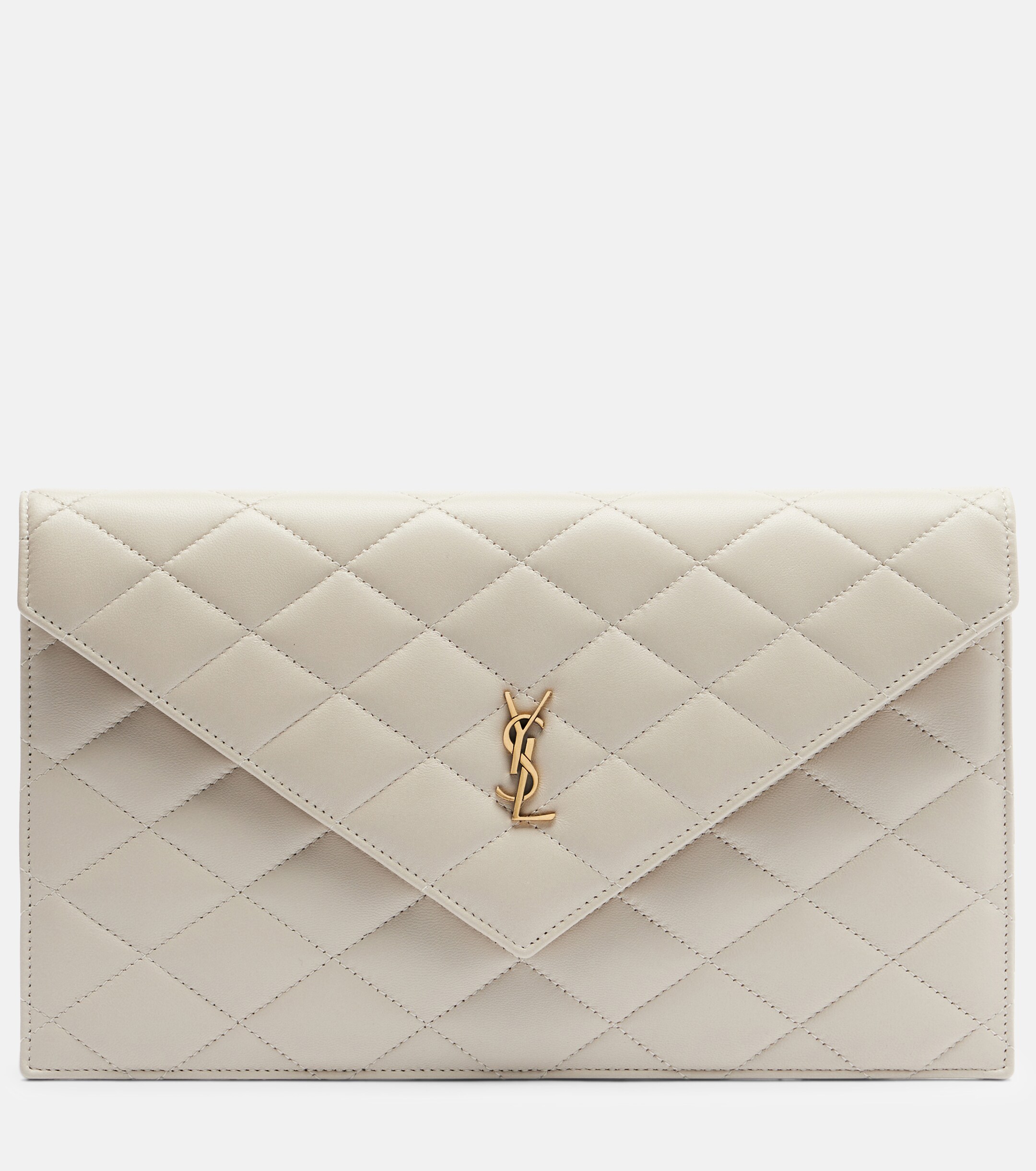 Saint Laurent Cassandre quilted leather pouch